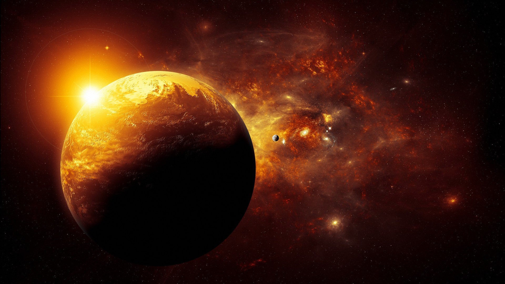 创意,设计,星空,儿童桌面专用