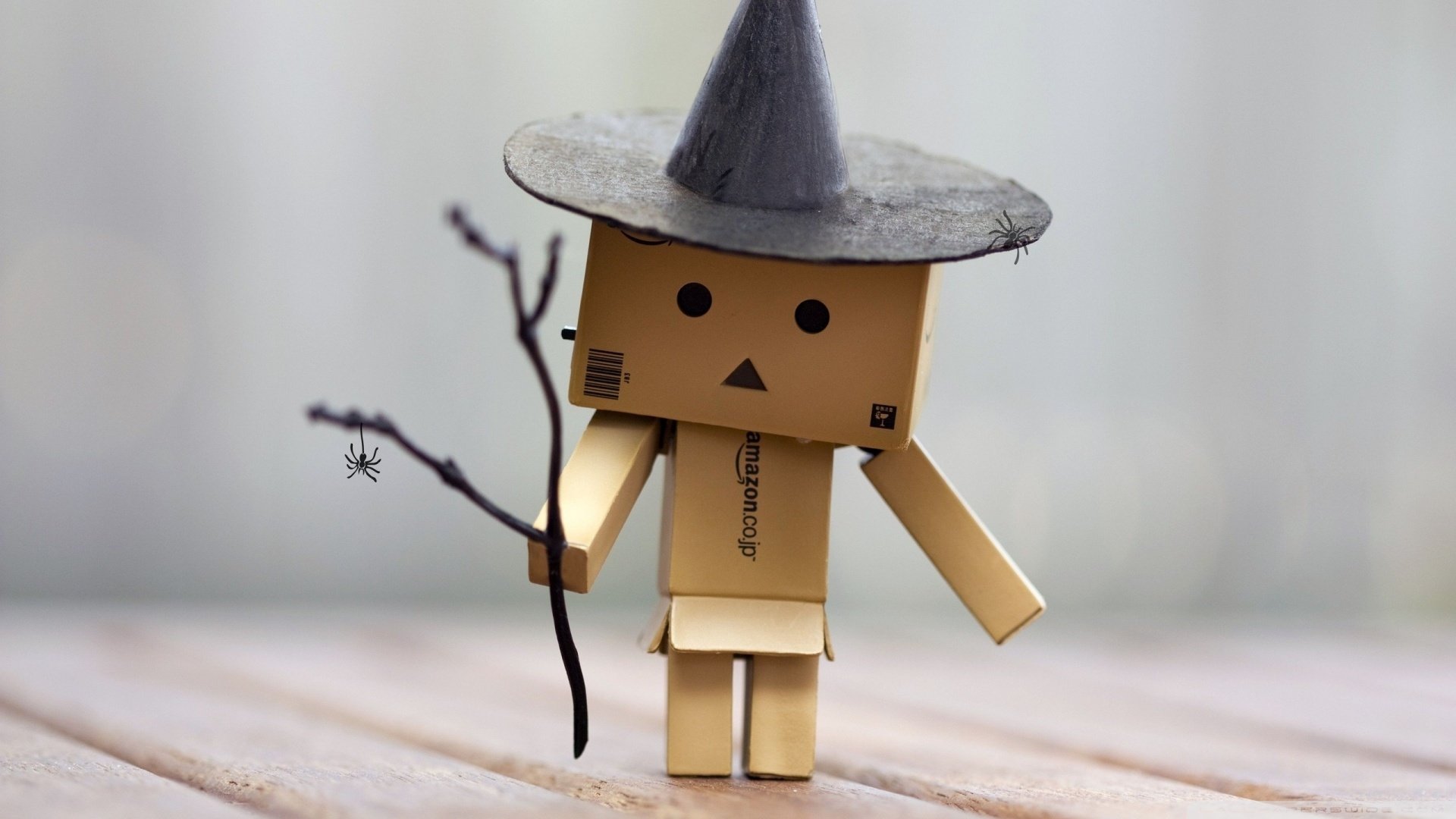 小清新,温馨一刻,纸盒人,儿童桌面专用