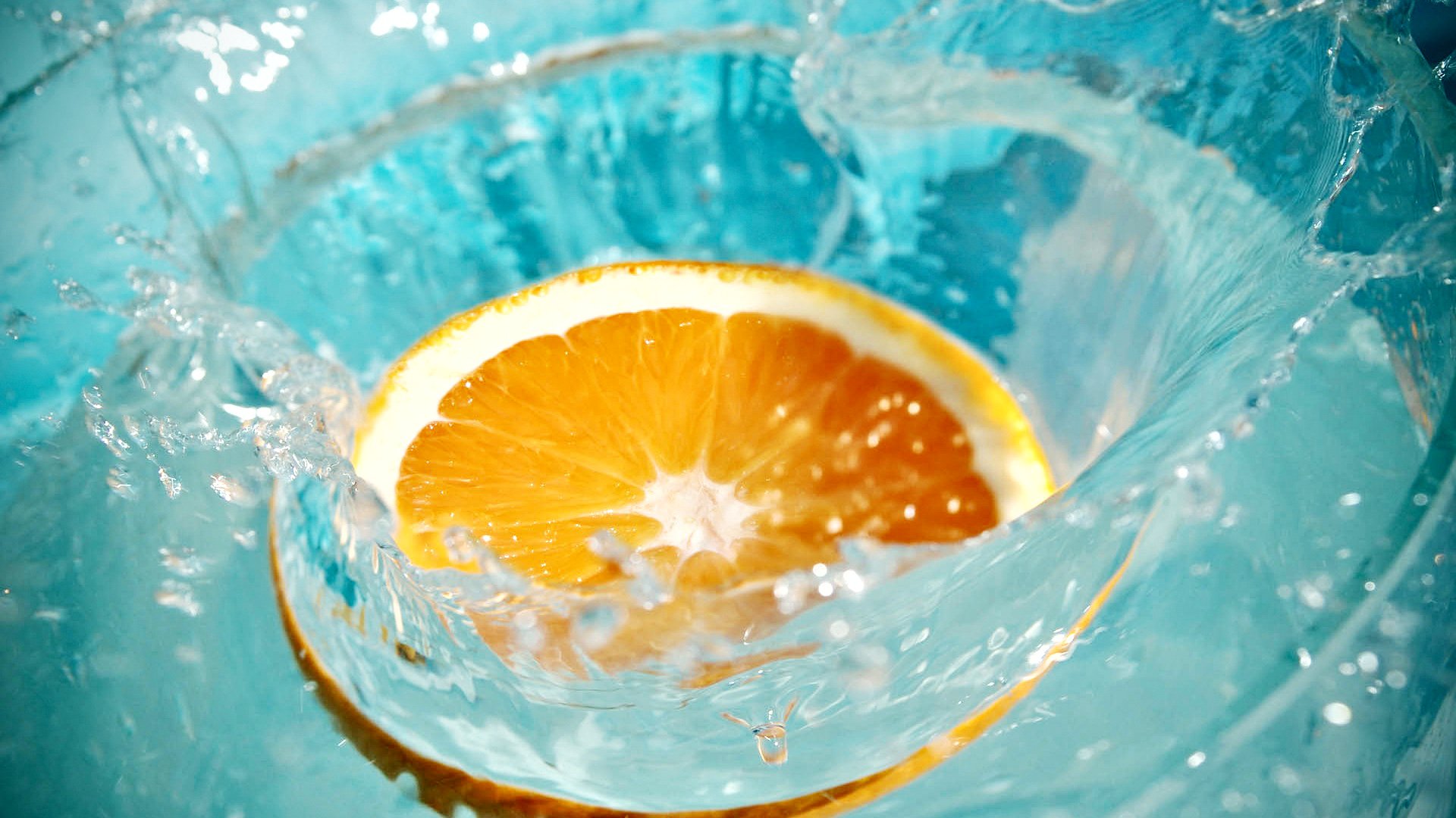 小清新,动感水果,橙子,儿童桌面专用