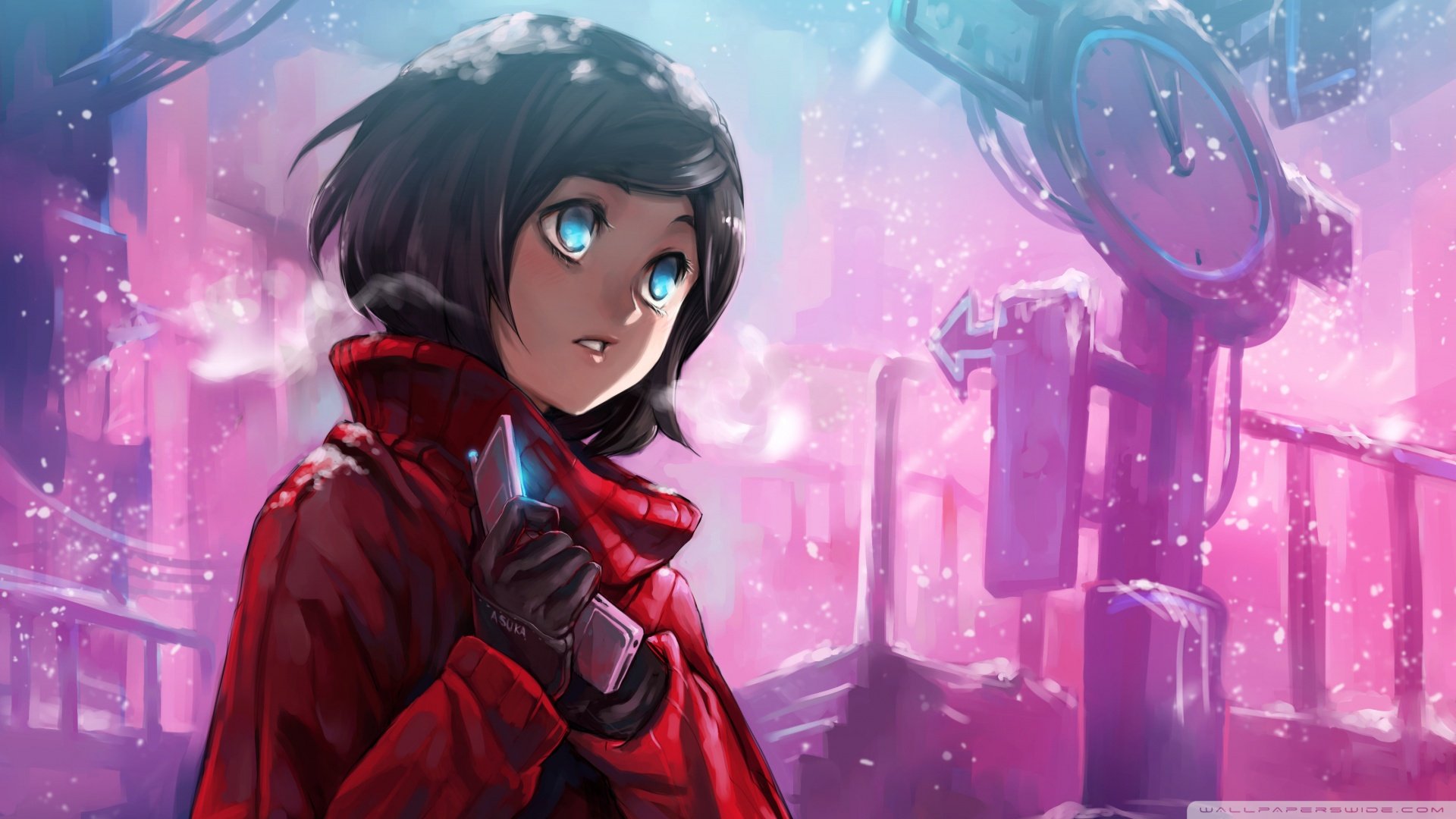 动漫,卡通,插画,手绘,少女,萝莉,儿童桌面专用