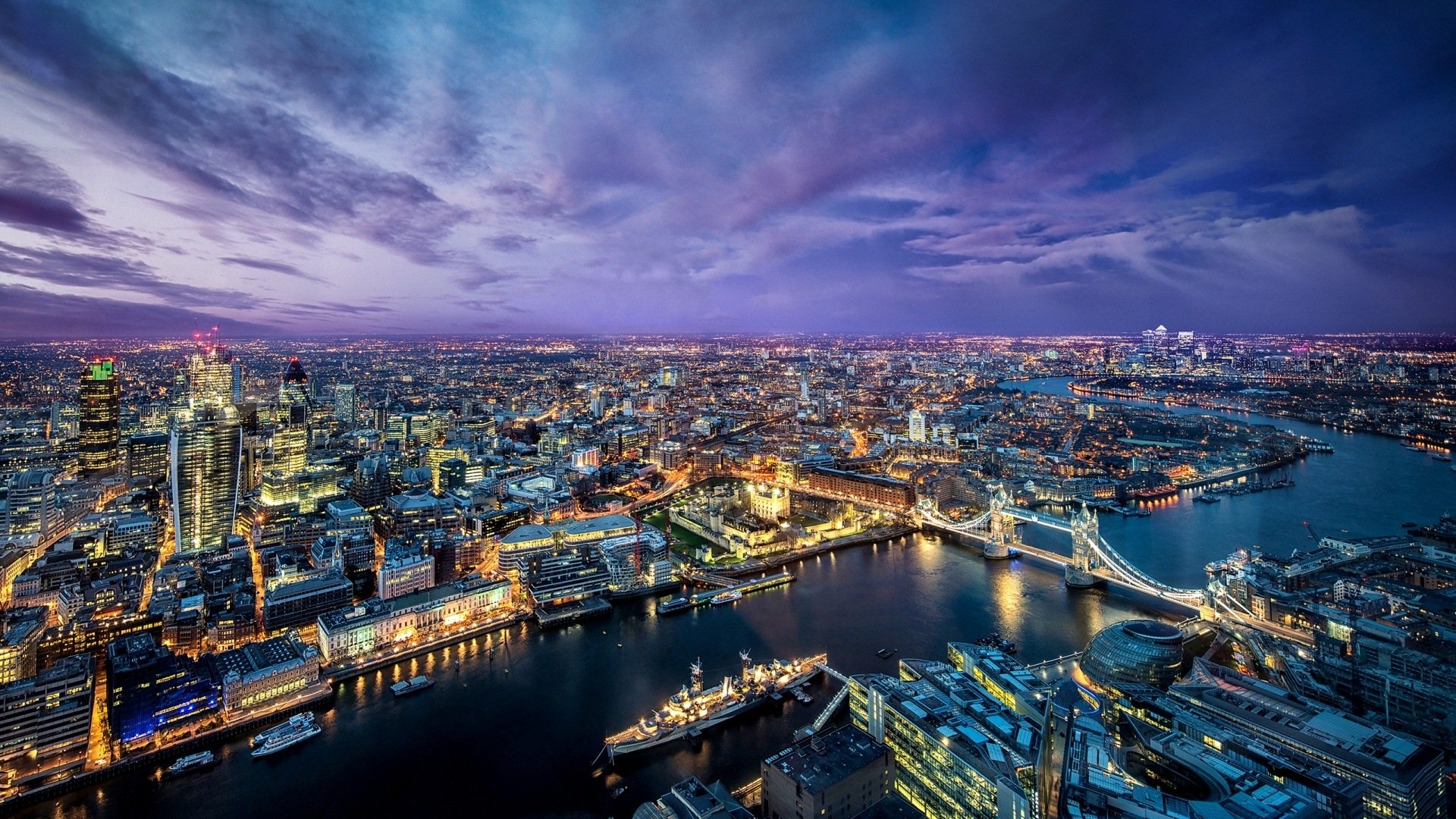 风景,城市夜景,灯火,夜景,儿童桌面专用