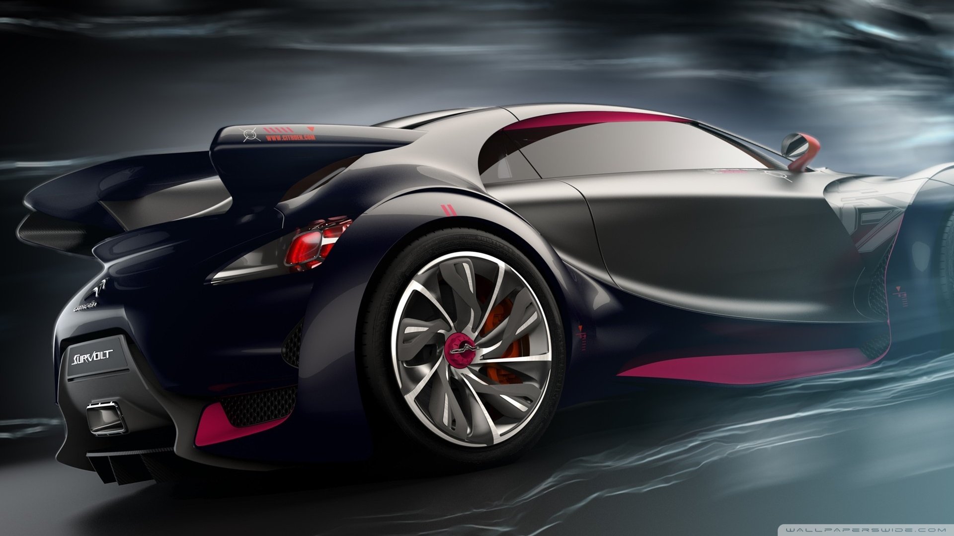 超跑,雪铁龙,儿童桌面专用