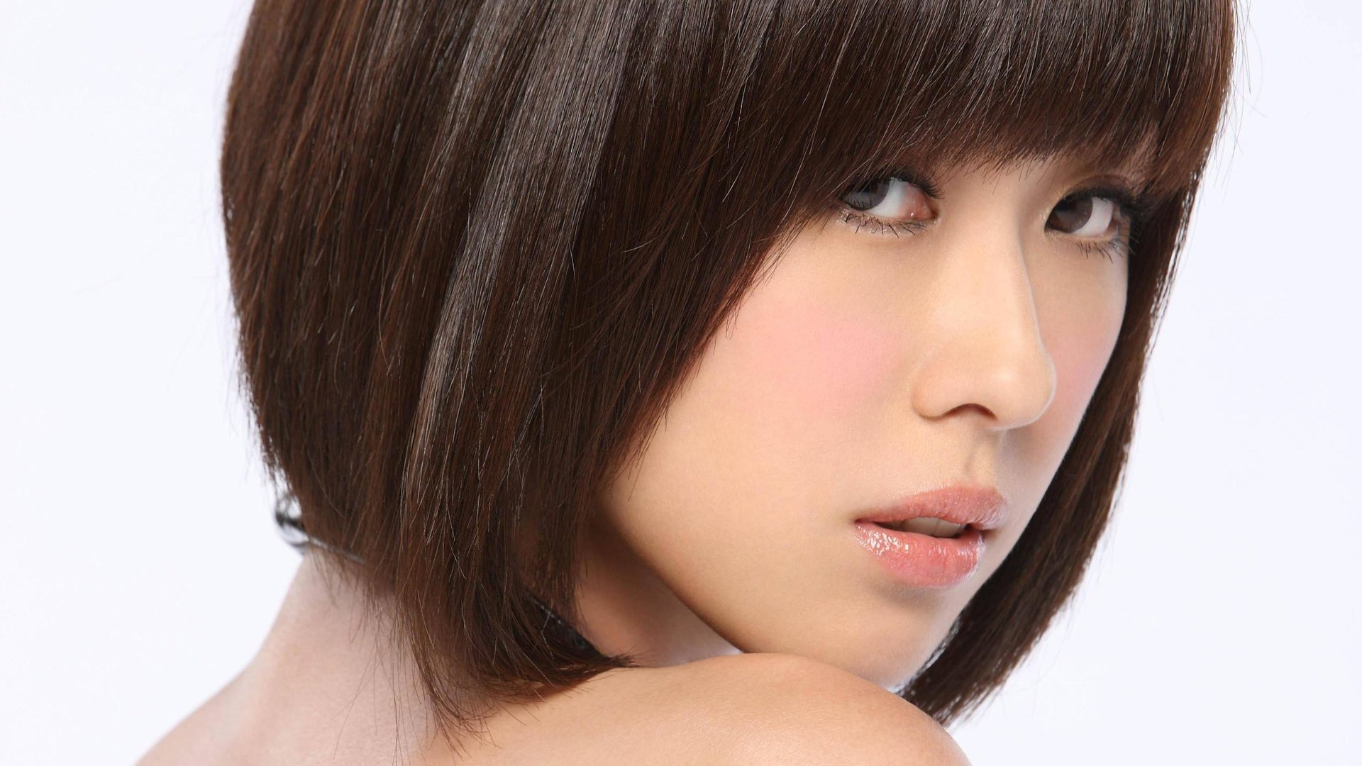 美女,萌妹子,写真,回首,清新,清纯