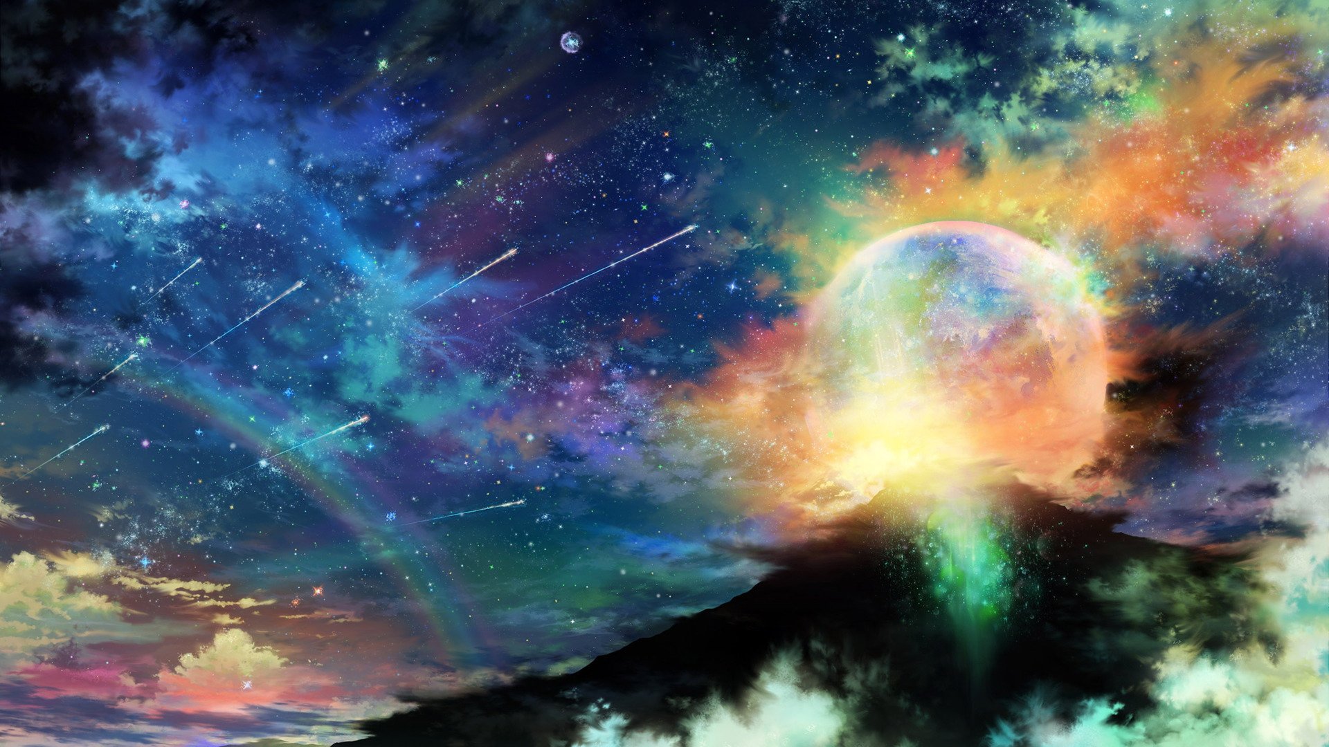 风景,奇幻梦境,儿童桌面专用