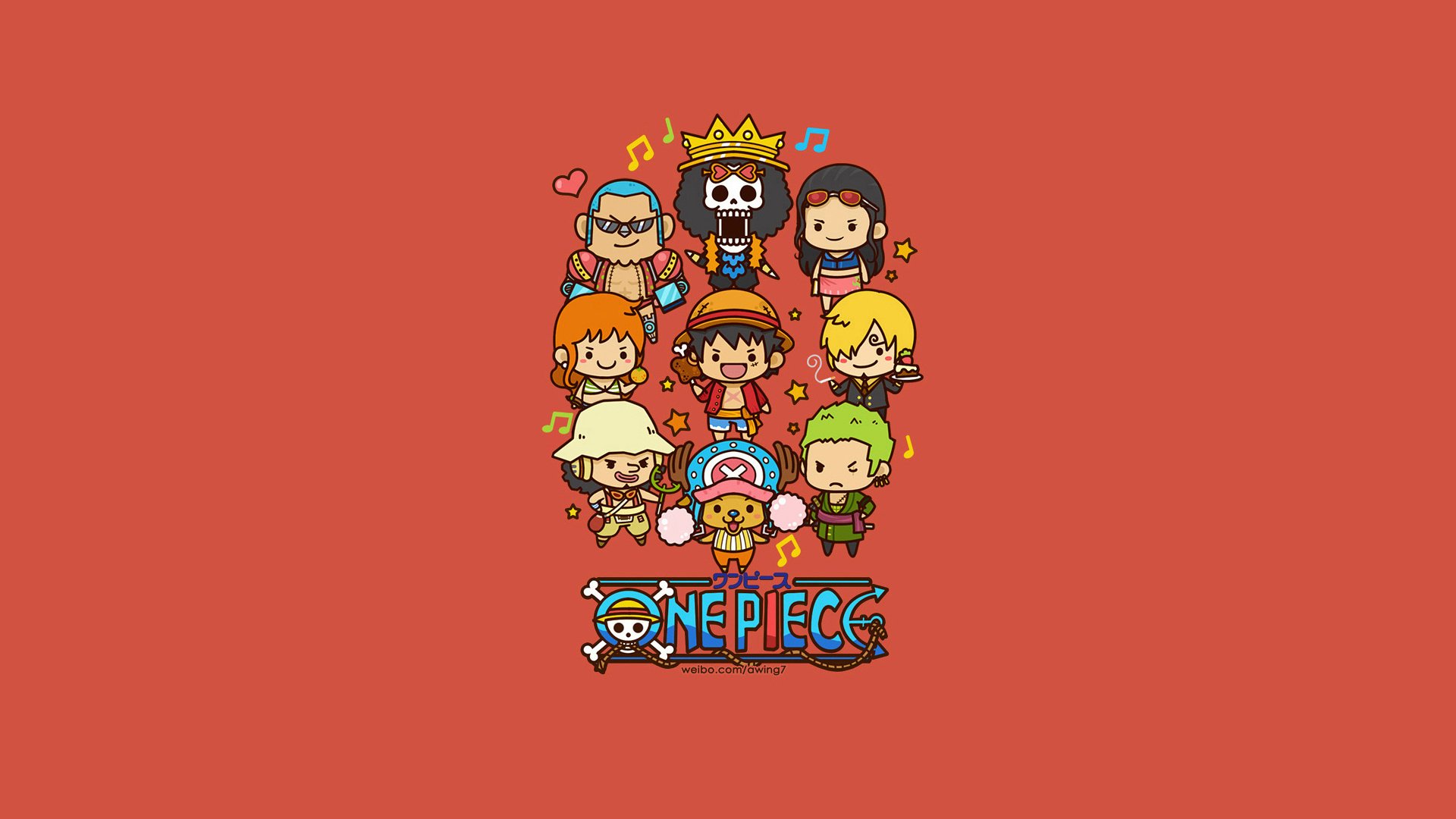 动漫,卡通,海贼王,Q版海贼王,原创,经典动漫,儿童桌面专用