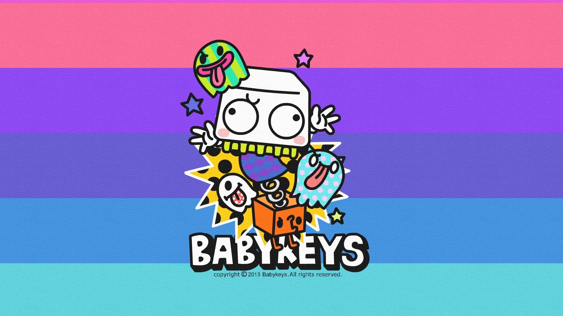 动漫,卡通,独家首发,原创,键盘仔,儿童桌面专用