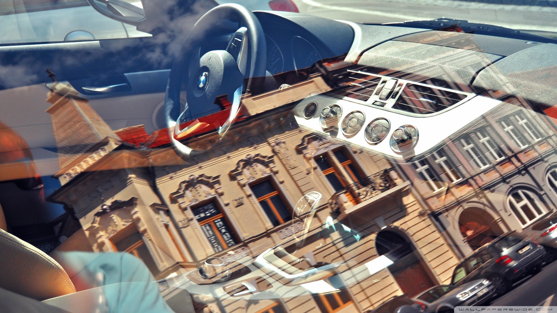 轿车,玻璃,泛光,宝马,儿童桌面专用