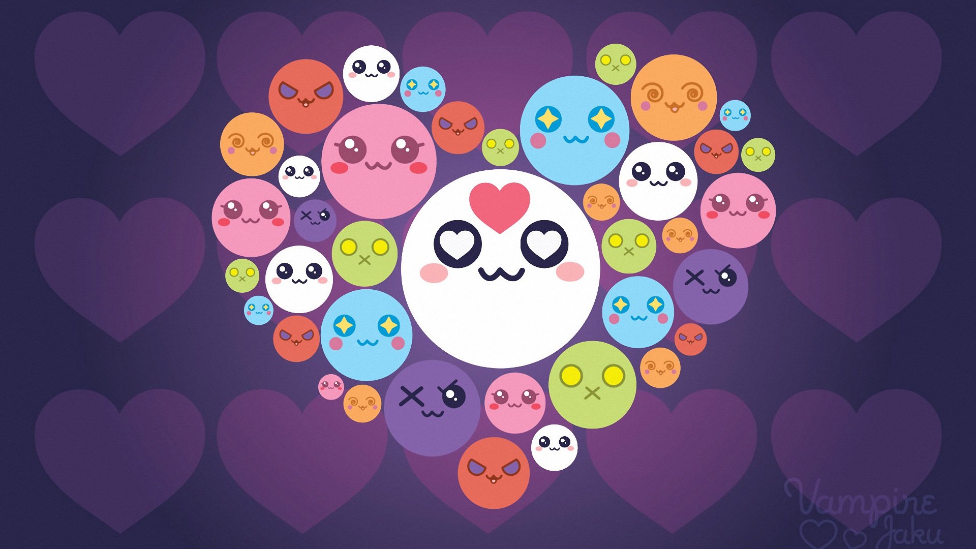 创意,心,微笑,儿童桌面专用