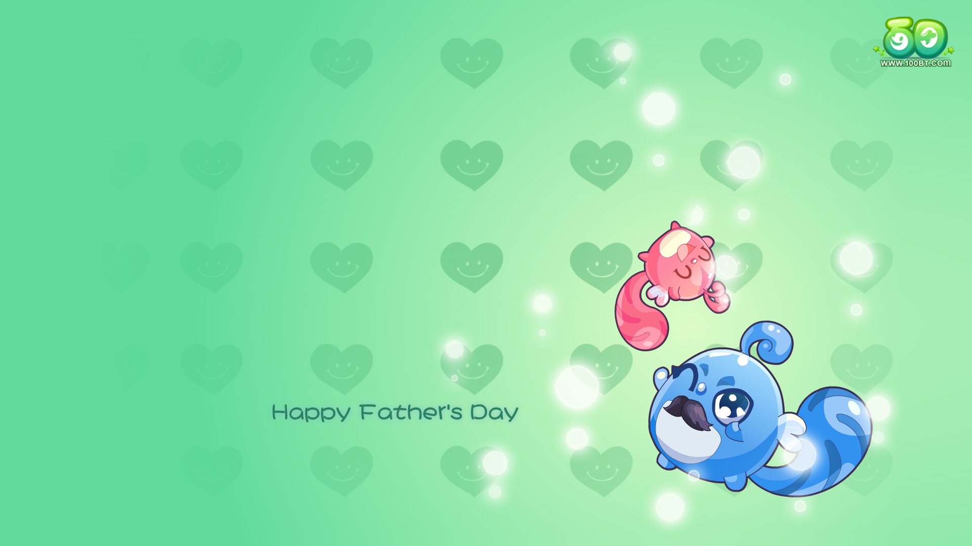 父亲节,百田动漫,儿童桌面专用