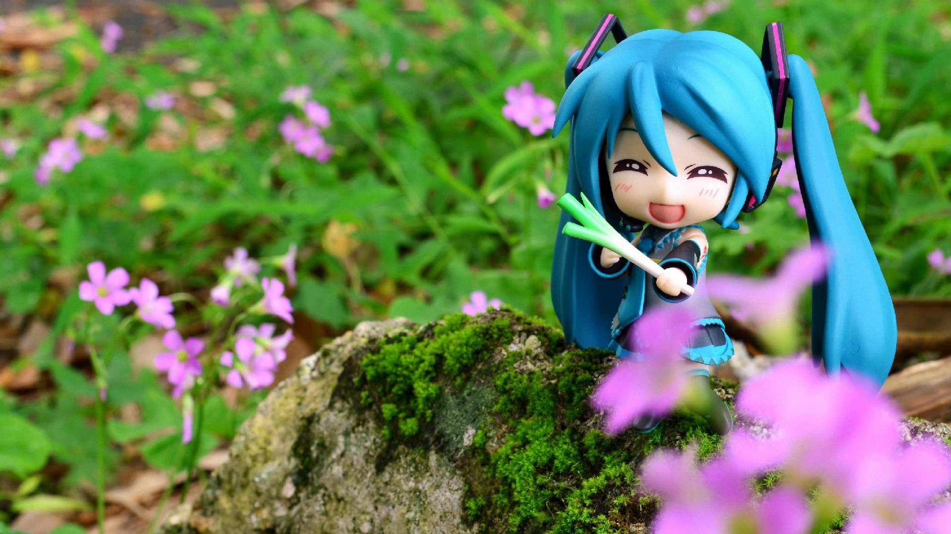 小清新,初音,手办,可爱,儿童桌面专用