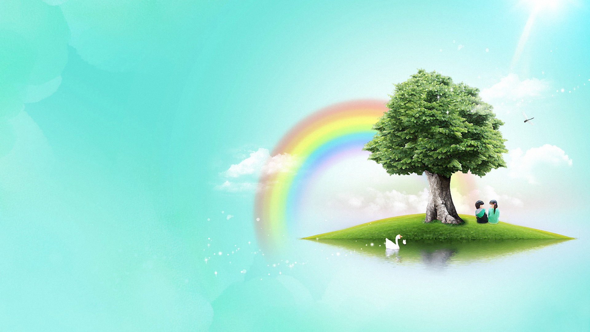 小清新,清新淡雅,儿童桌面专用