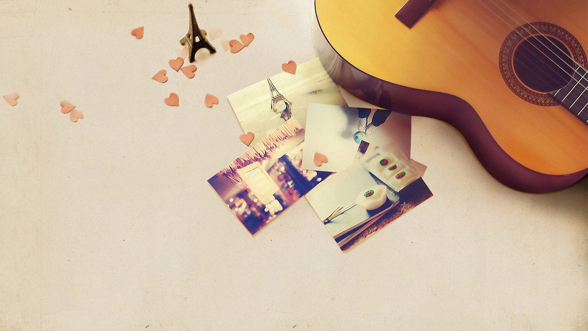 小清新,静物写真,吉他,儿童桌面专用