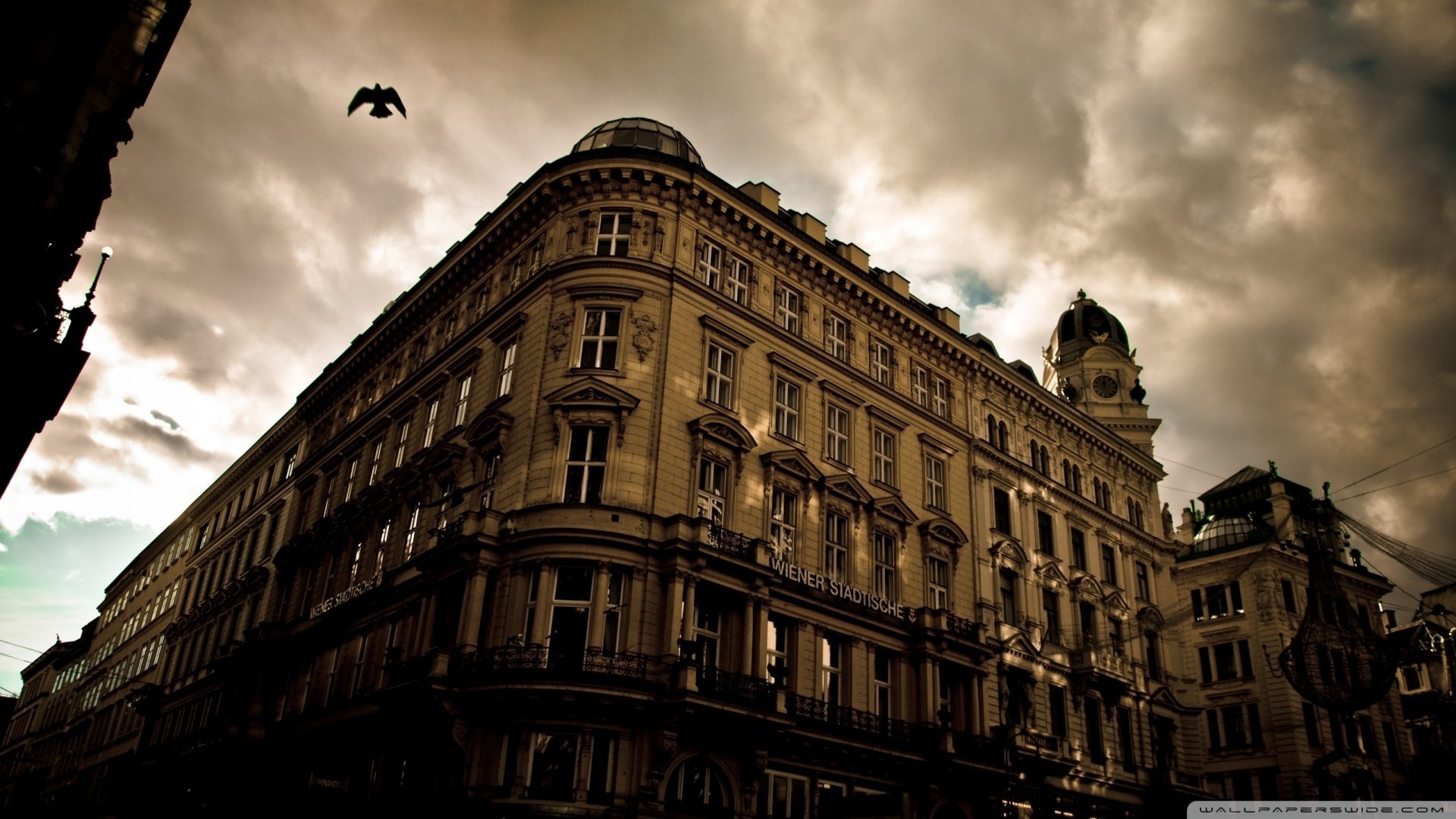 风景,城市,街角,儿童桌面专用