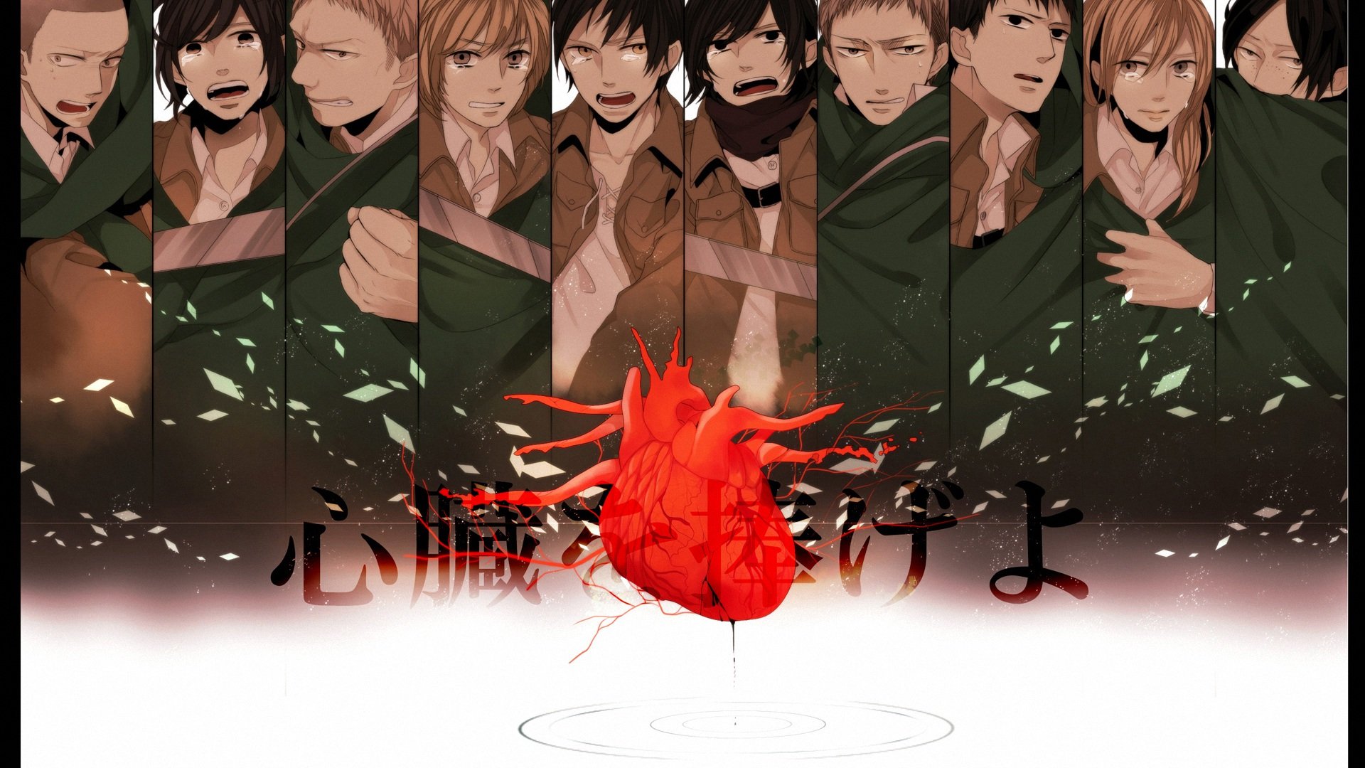 动漫,进击巨人,儿童桌面专用