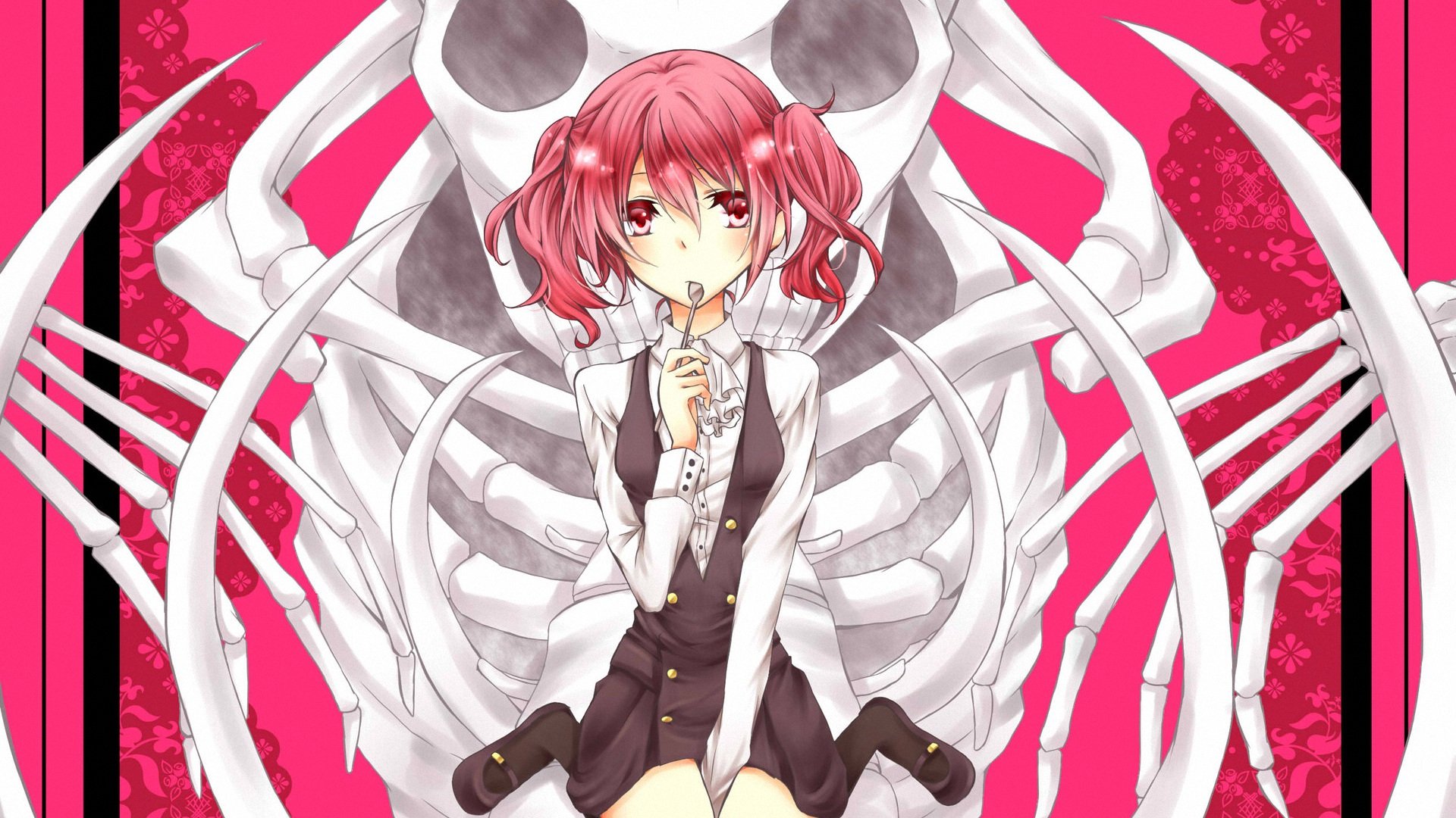 动漫,骷髅宫歌留多,儿童桌面专用