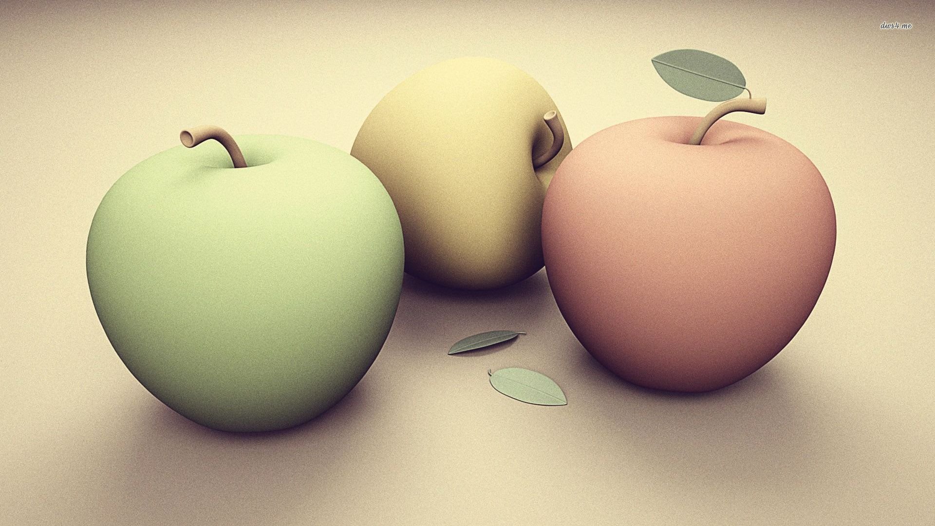 创意,设计,3D,苹果,儿童桌面专用