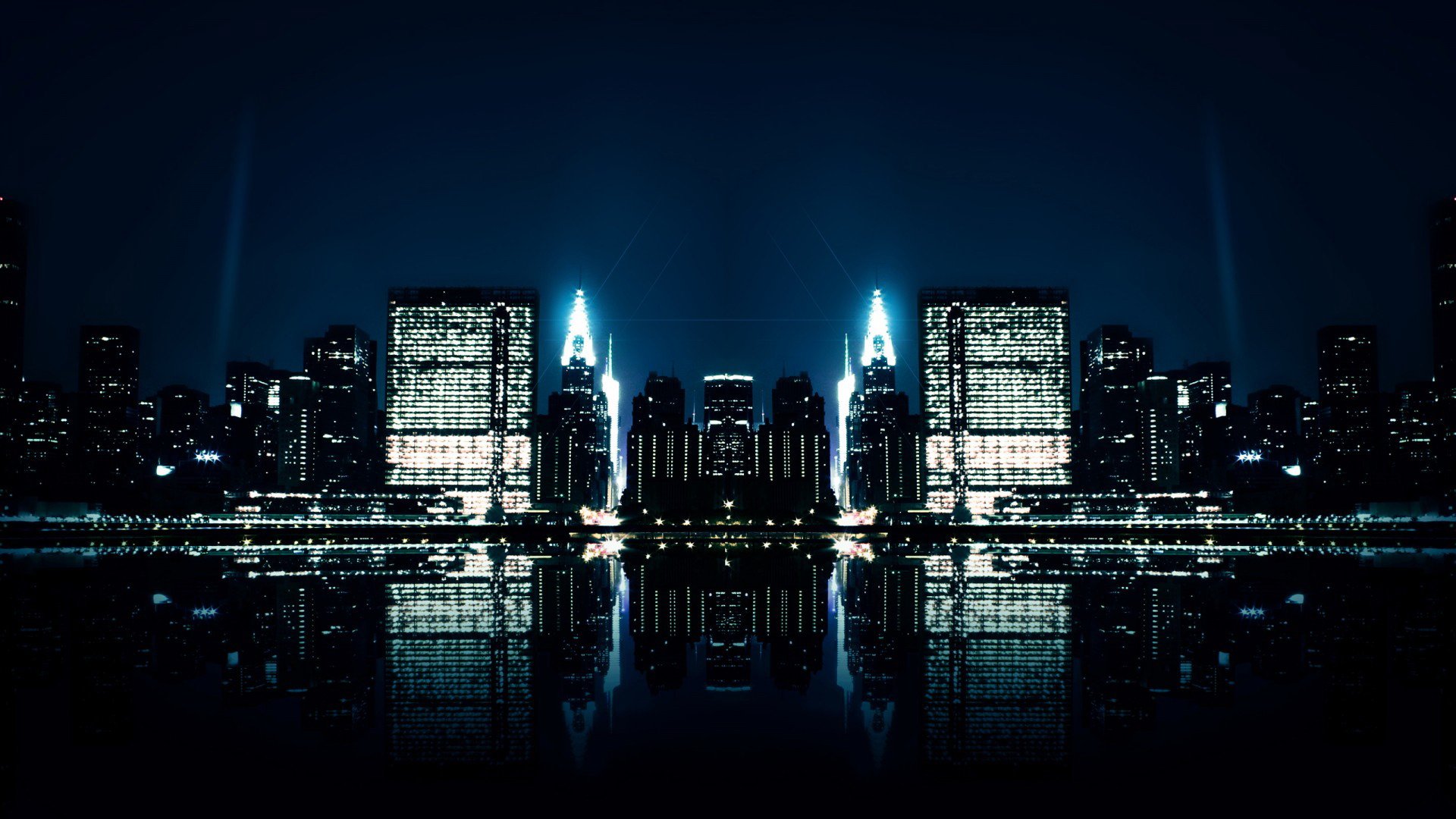 风景,城市夜景,儿童桌面专用