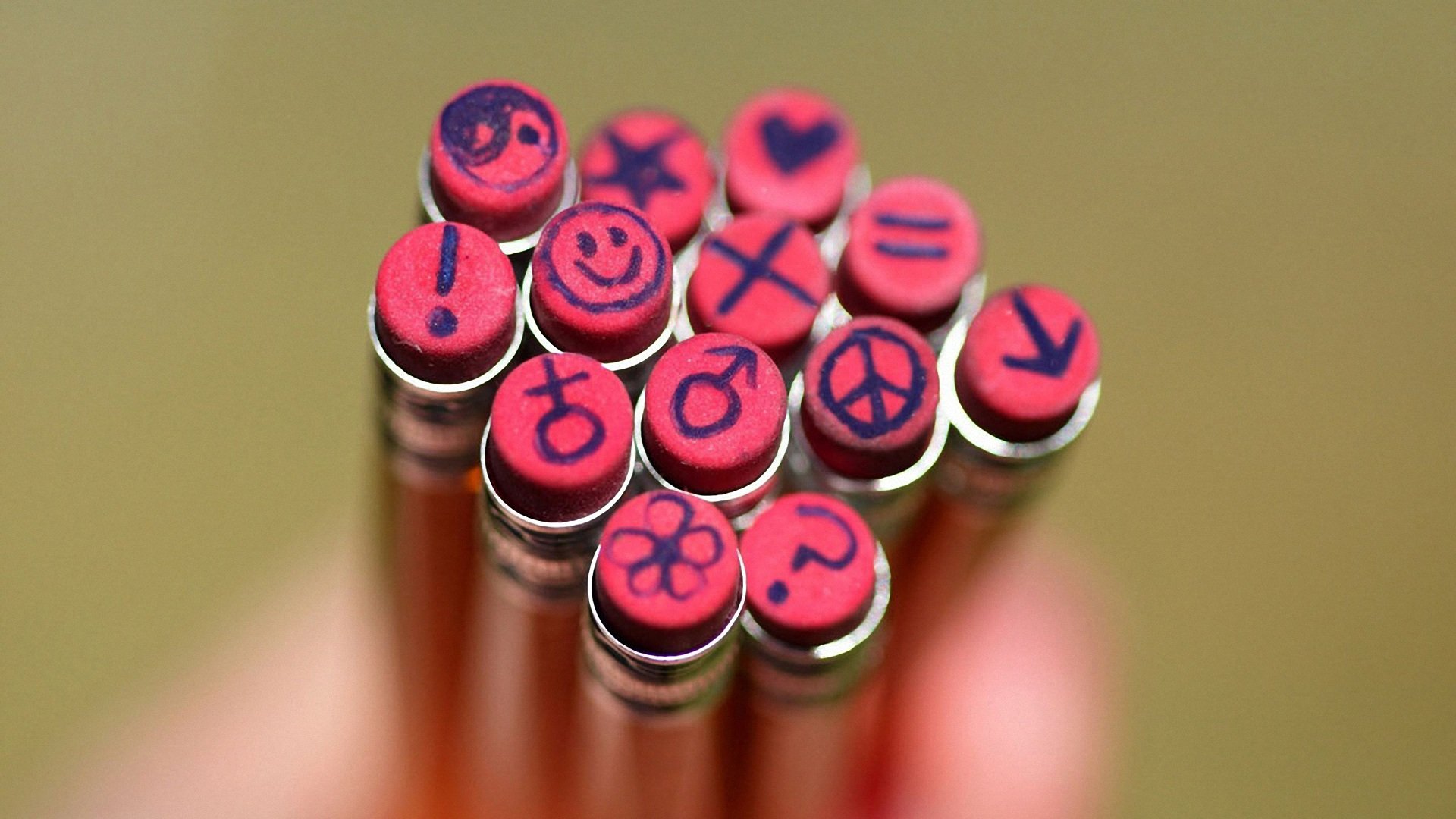 小清新,静物写真,铅笔,美好记忆,儿童桌面专用