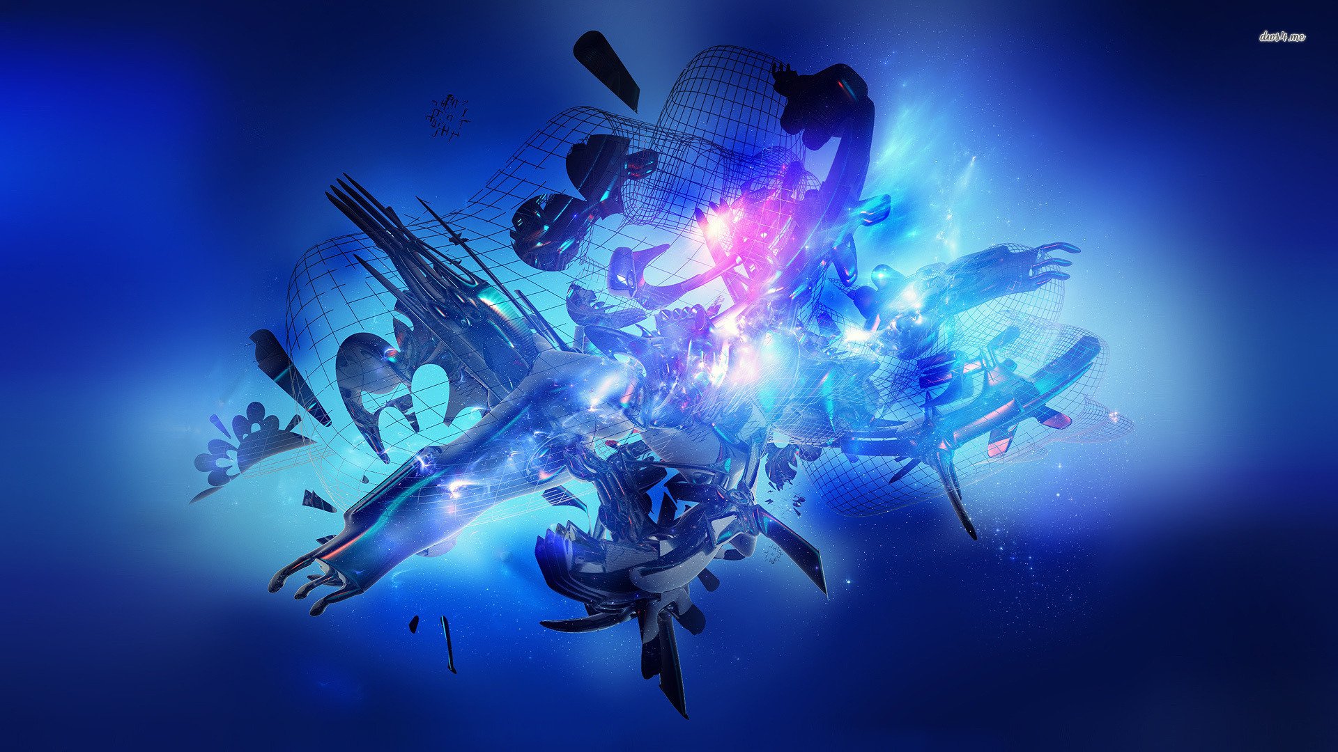 创意,3D,线条,三维,儿童桌面专用