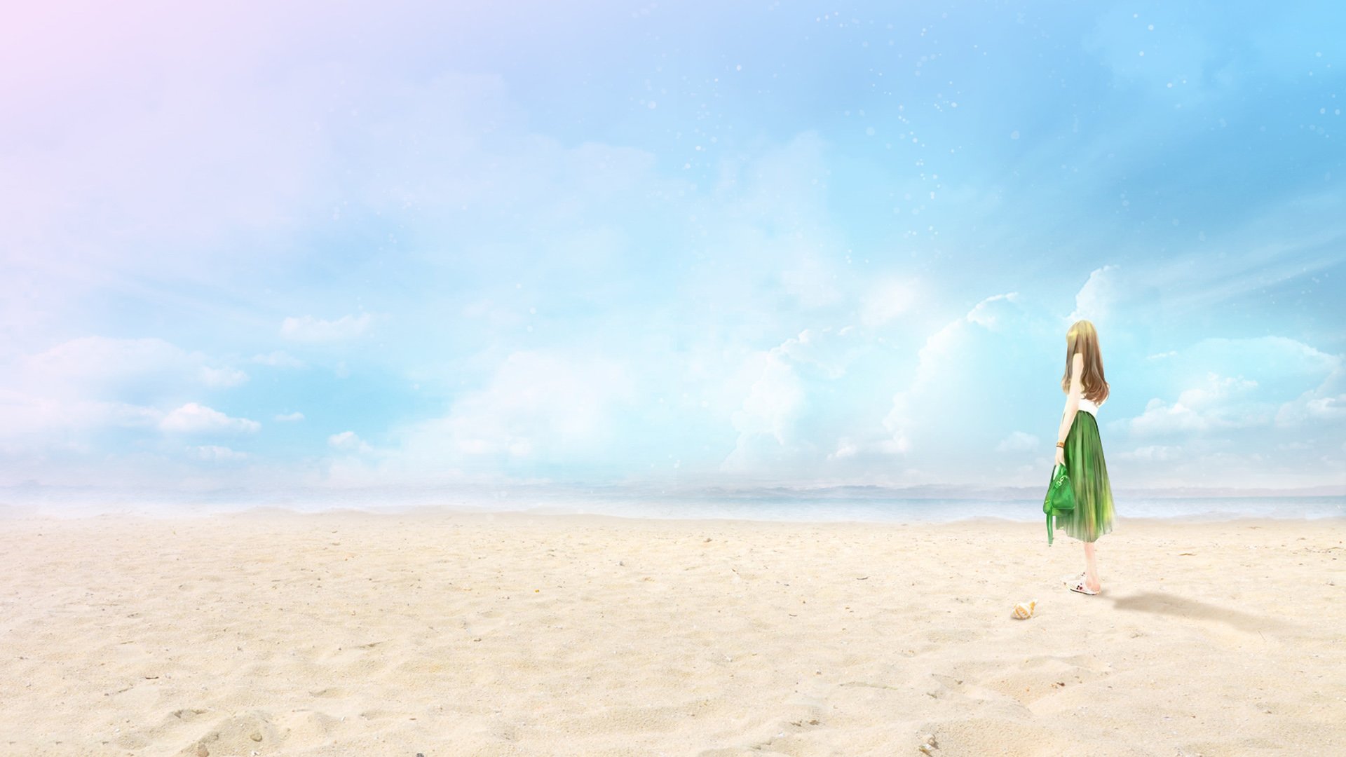 小清新,温馨一刻,儿童桌面专用