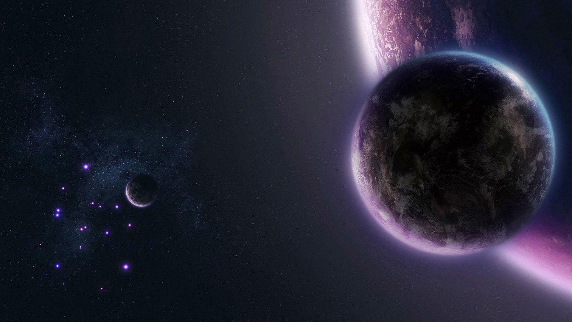 创意,星空,星球,儿童桌面专用