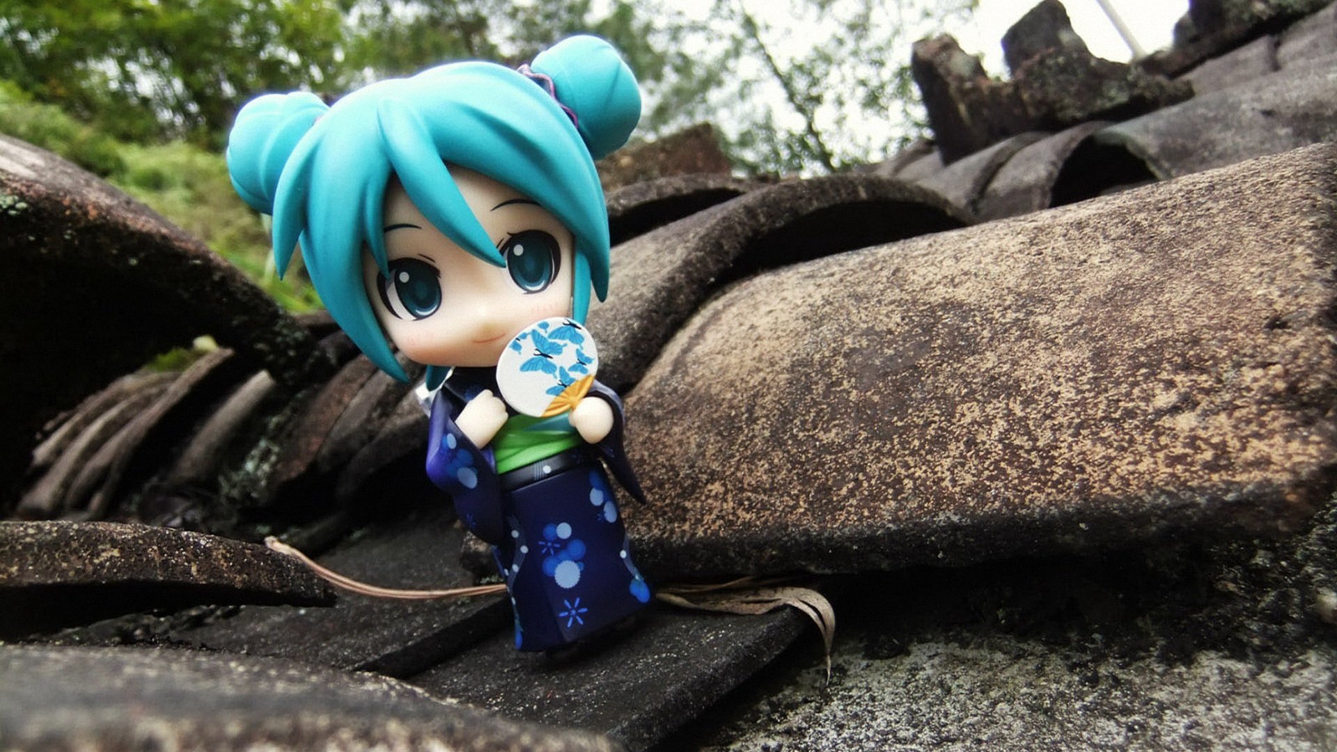 小清新,初音,手办,儿童桌面专用