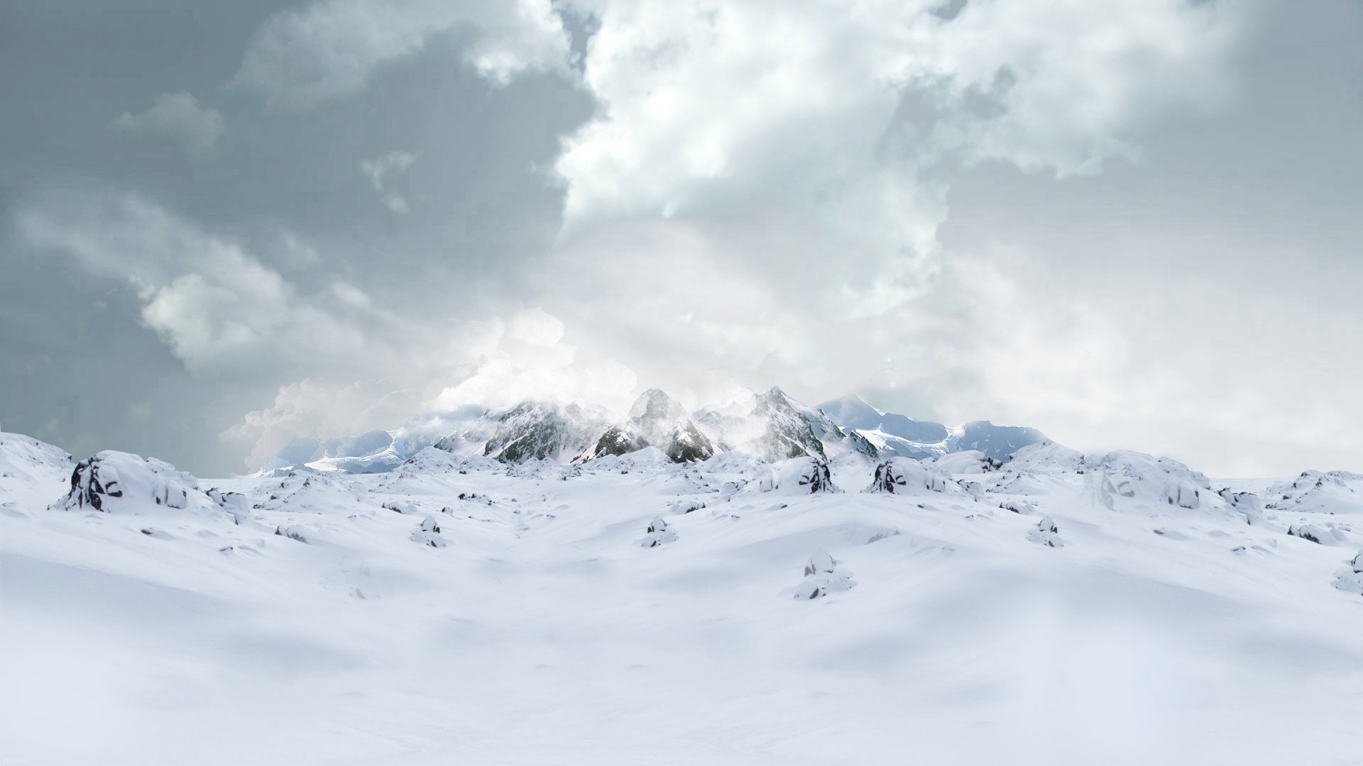 风景,冰天雪地,儿童桌面专用