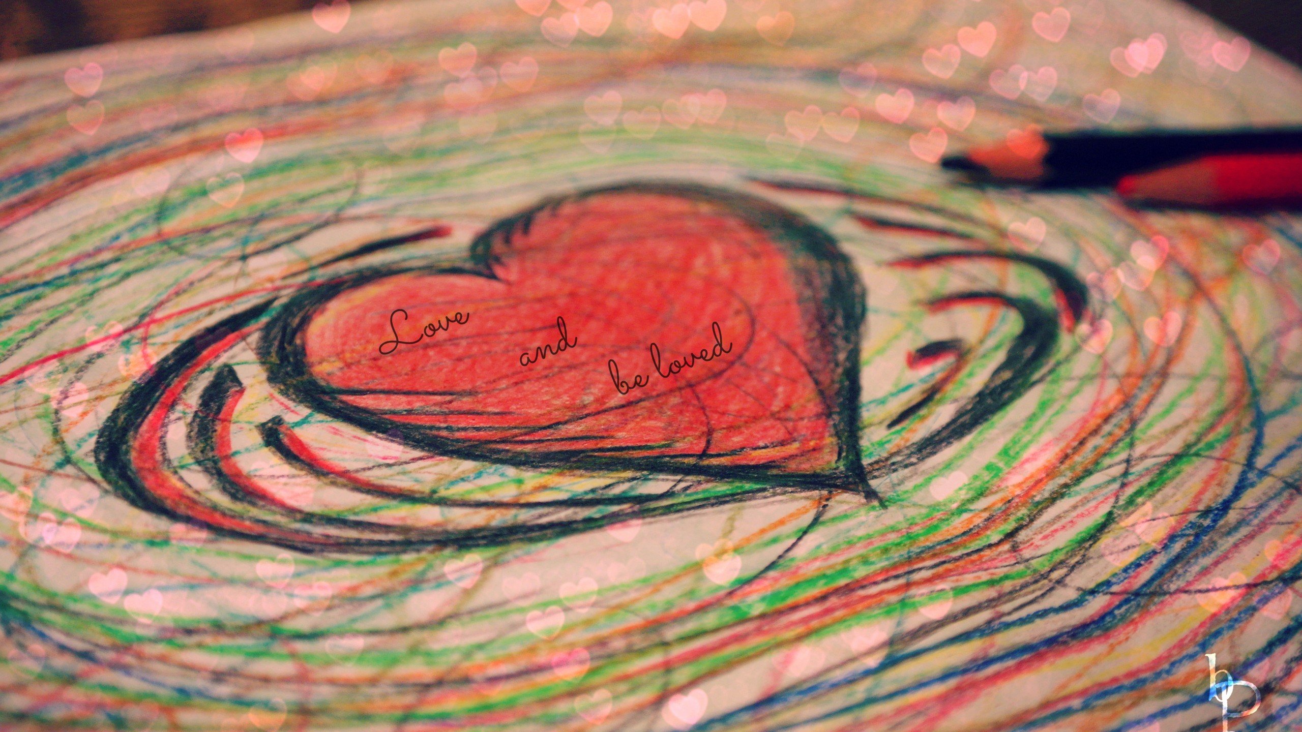 爱情美图,心动创意,爱和被爱