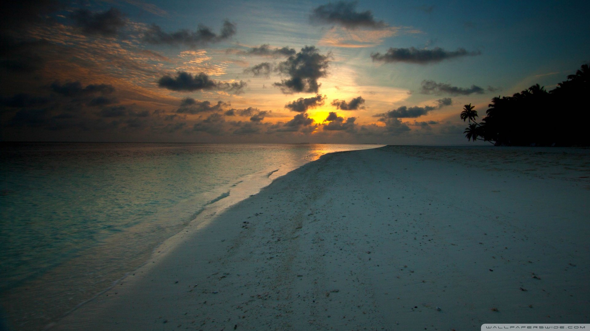 风景,落日余晖,儿童桌面专用