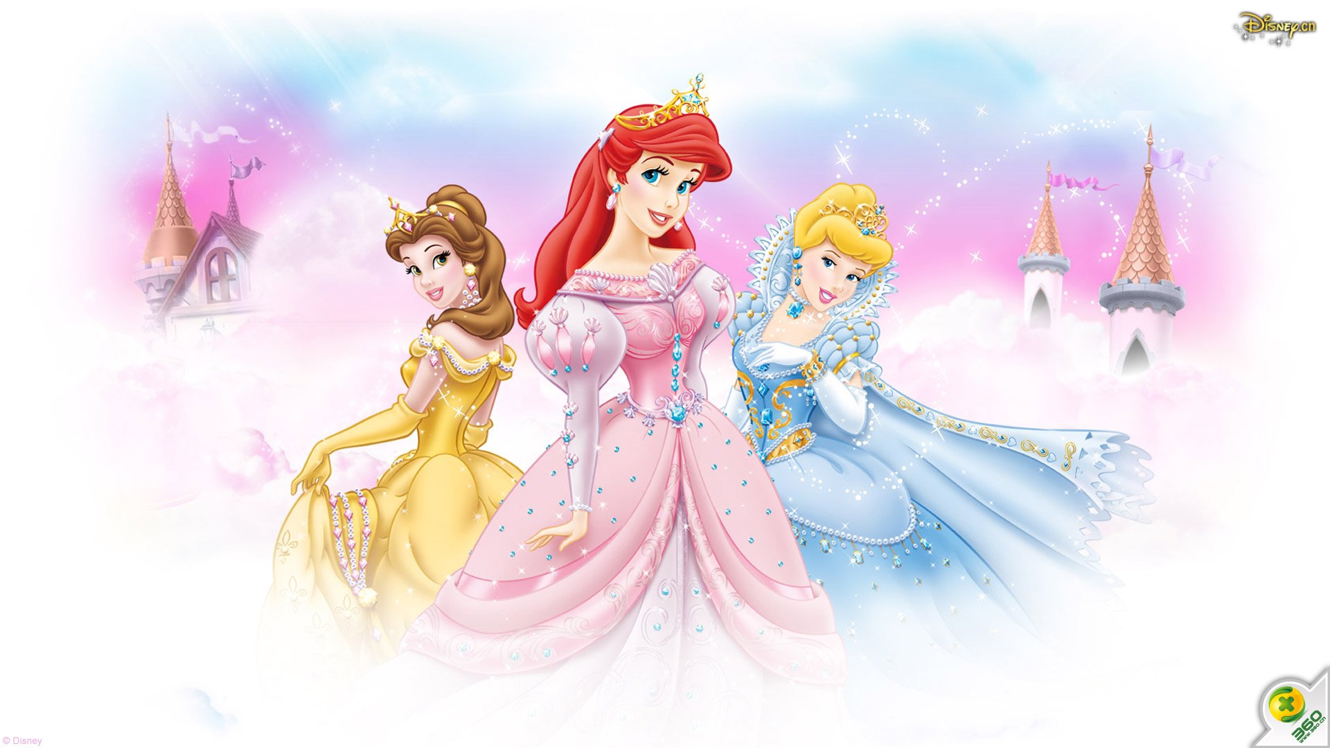 动漫,迪士尼,我是公主,儿童桌面专用