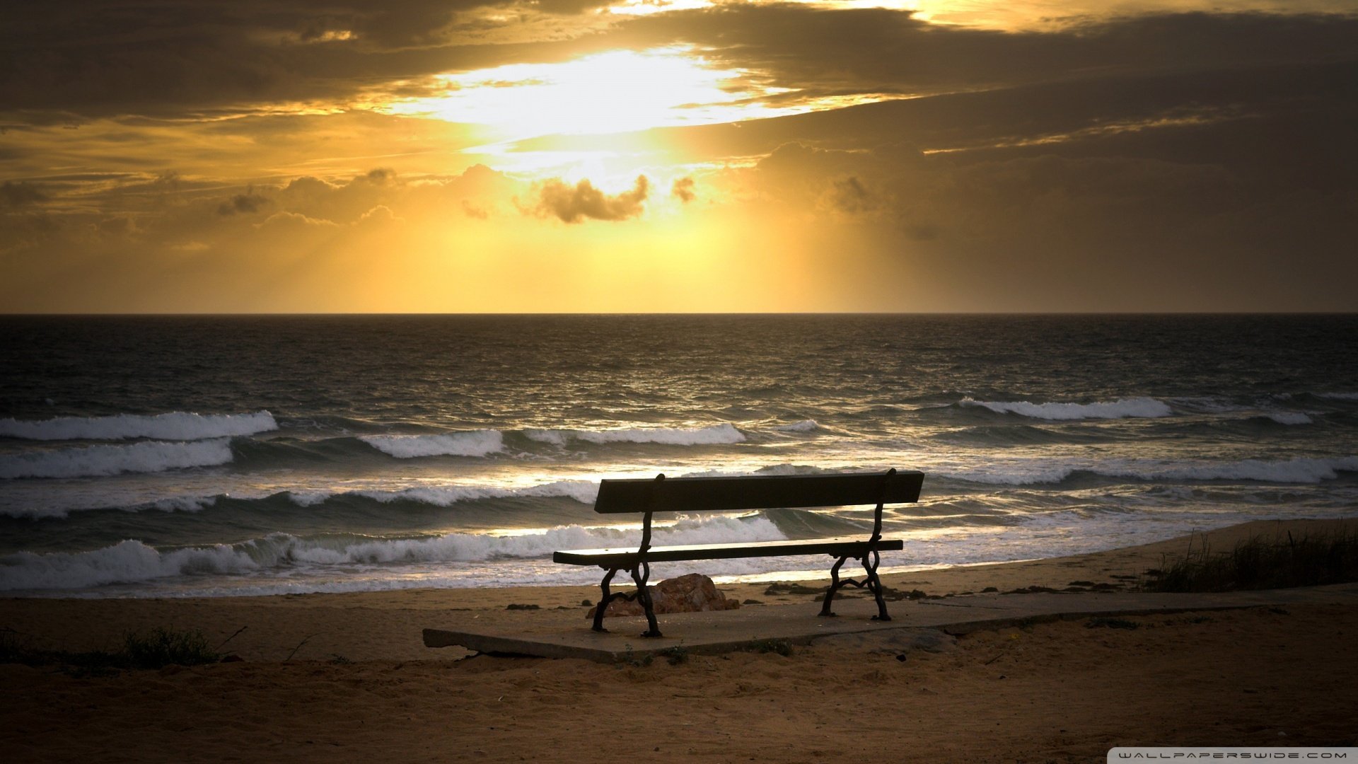 风景,落日余晖,儿童桌面专用