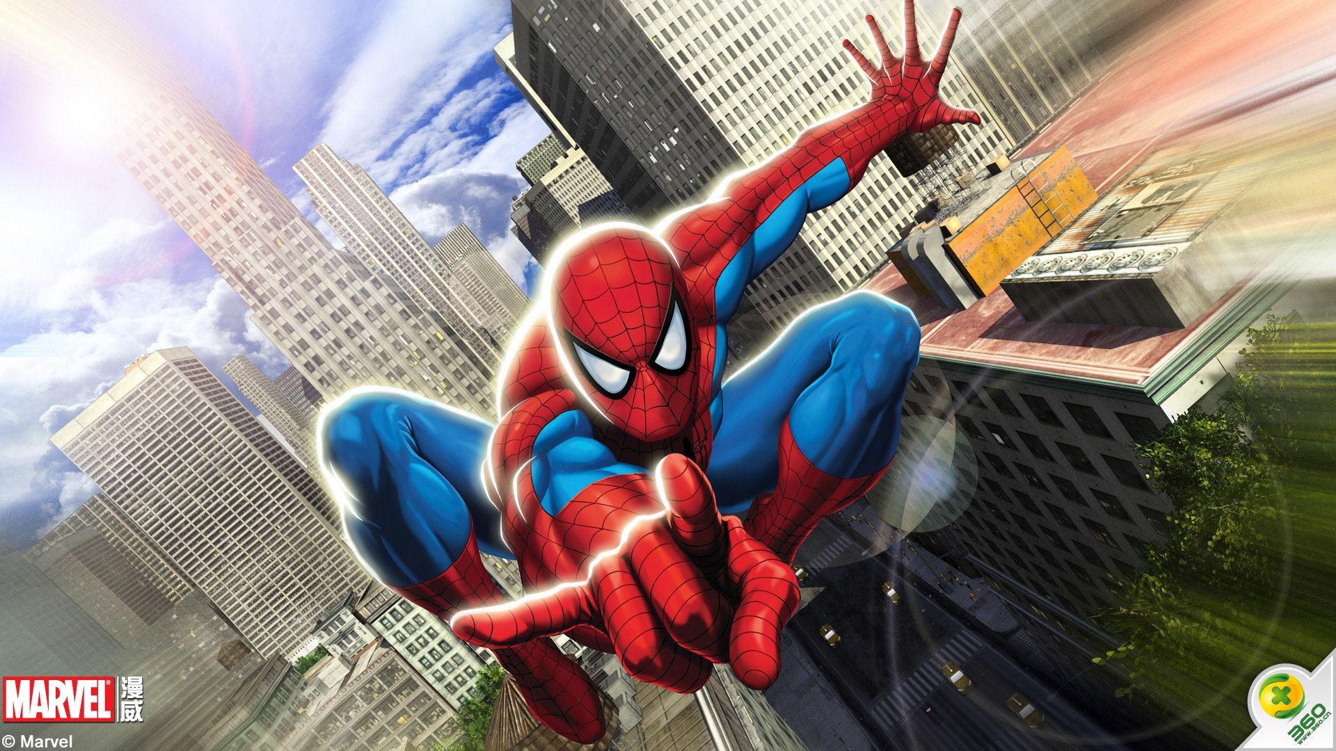 动漫,超级英雄,蜘蛛侠,儿童桌面专用