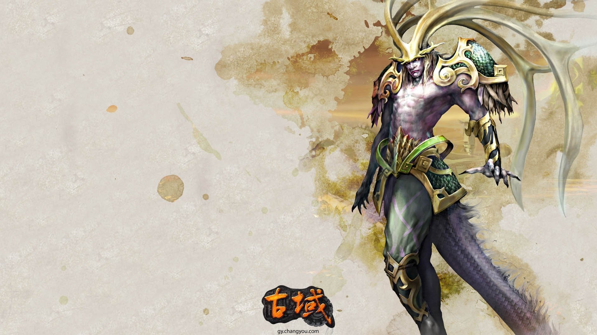 游戏,角色,插画,Cg图,古域