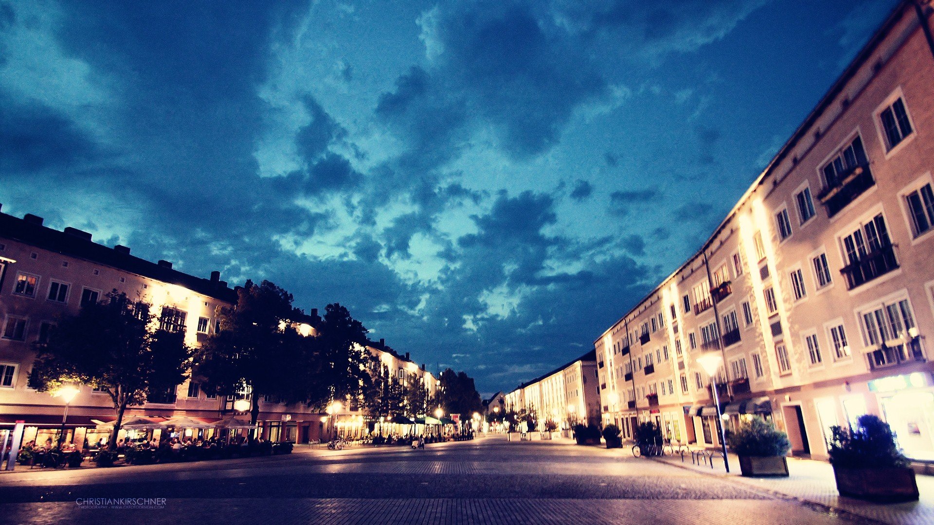 风景,城市夜景,儿童桌面专用