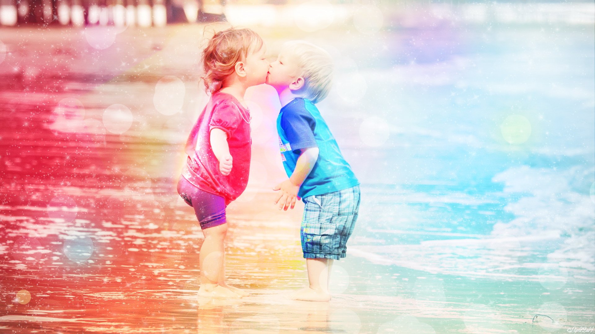 小清新,温馨一刻,儿童桌面专用