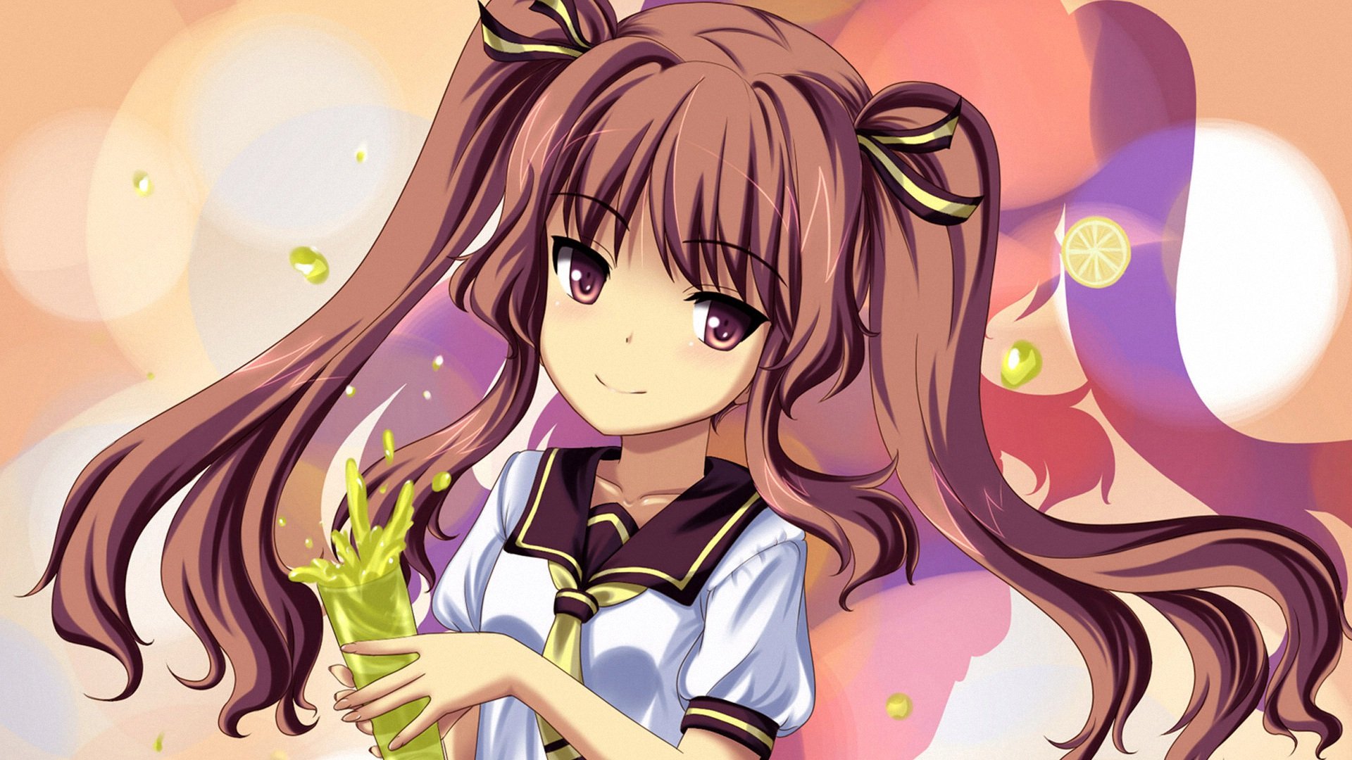 动漫,山乃柠檬,儿童桌面专用