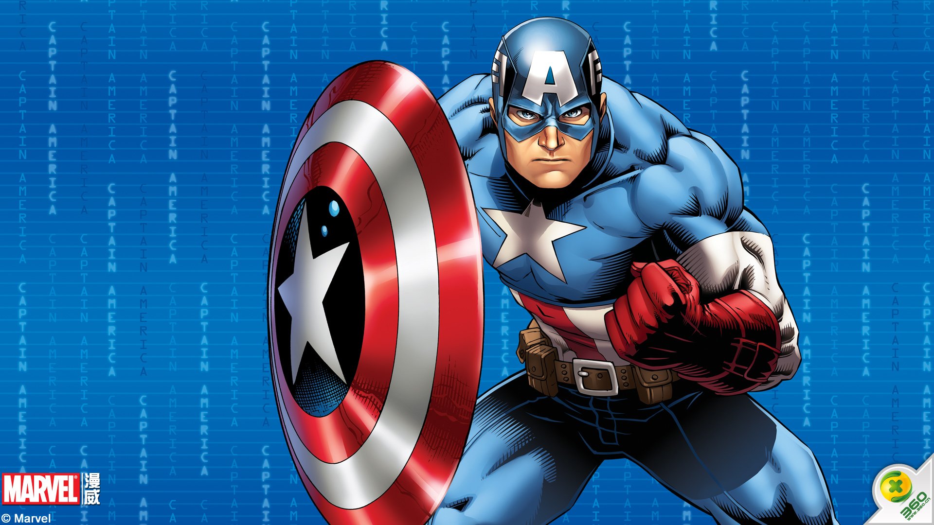 动漫,超级英雄,美国队长,儿童桌面专用