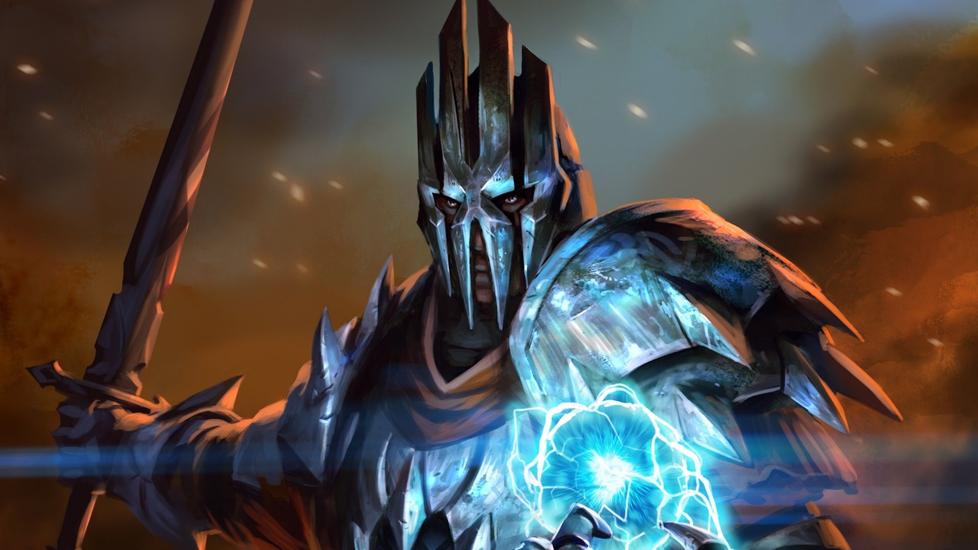 游戏,插画,CG图,手绘,中土守护者