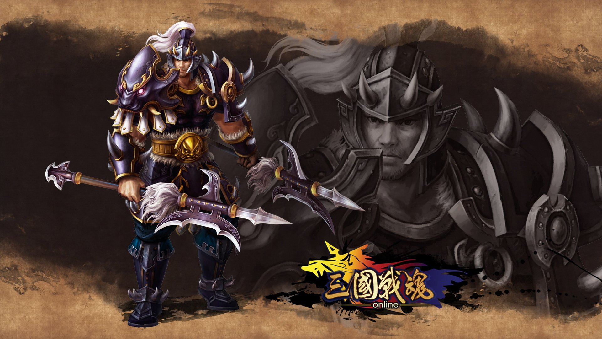 游戏,插画,Cg图,三国战魂