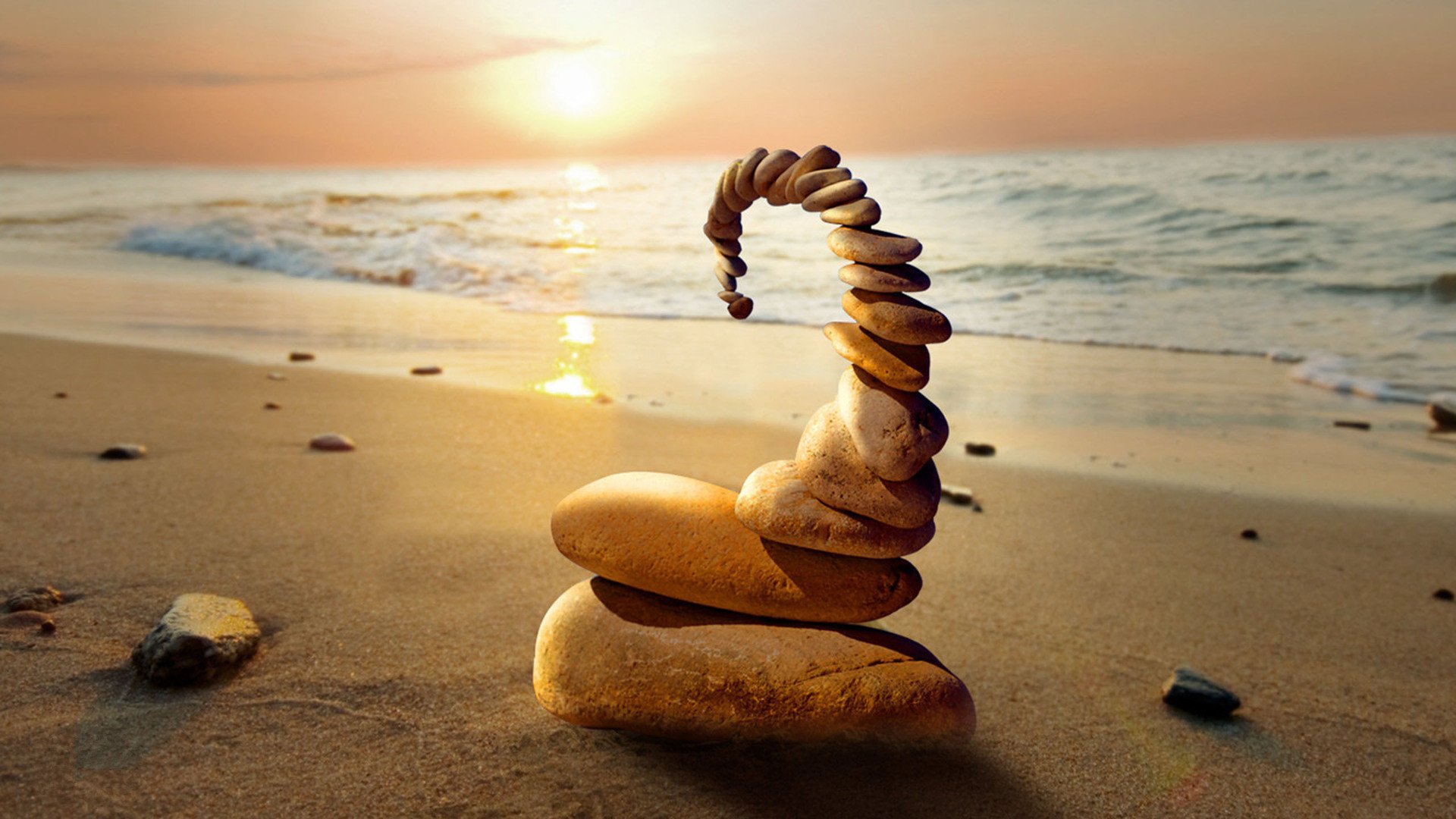 小清新,静物写真,石头,1月18日,儿童桌面专用