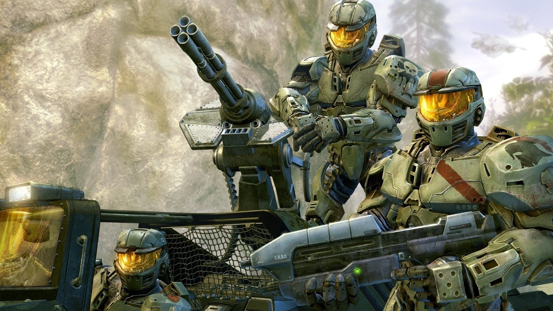 游戏,插画,角色,光晕,光环