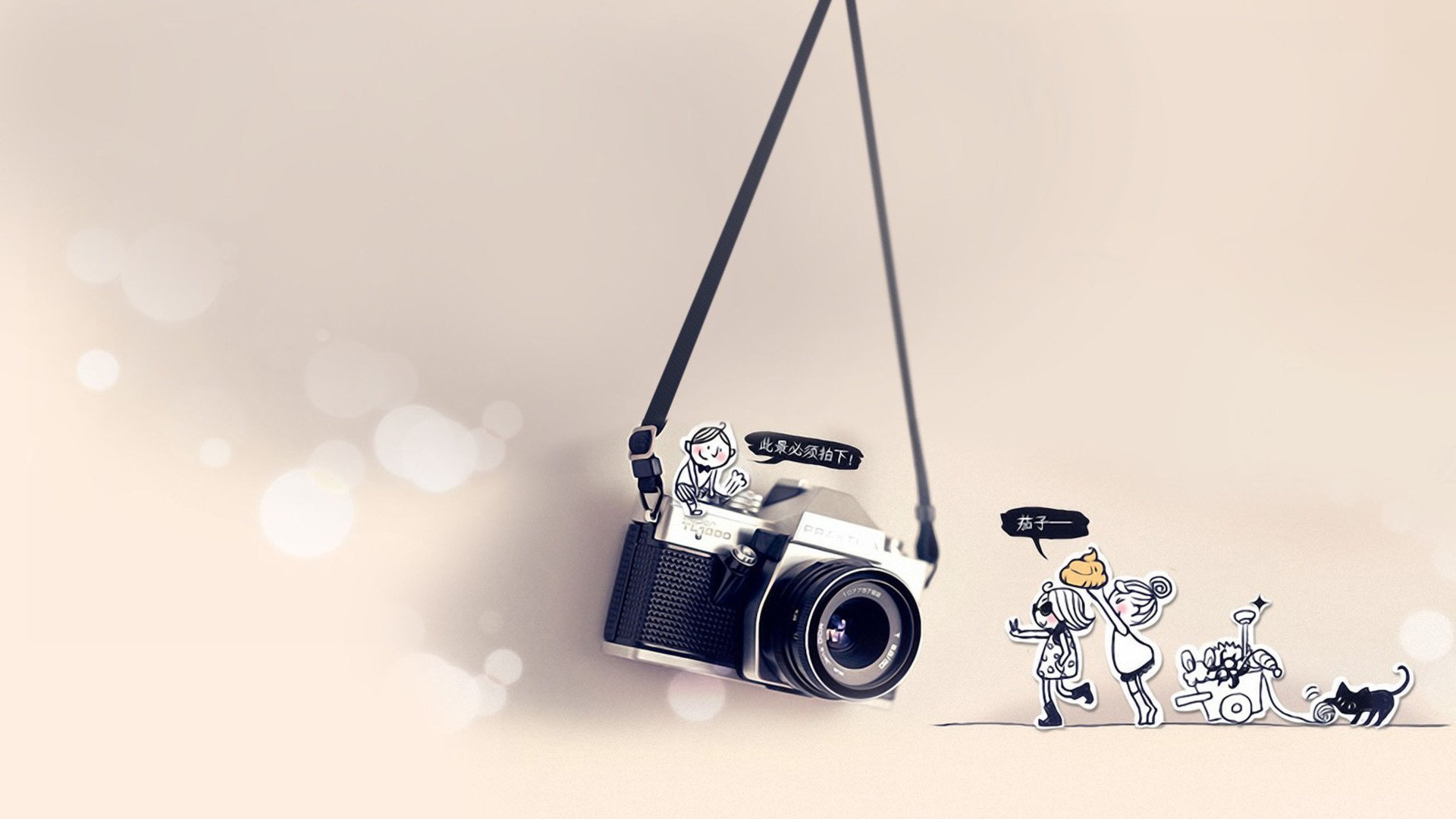 小清新,静物写真,相机,1月18日,儿童桌面专用