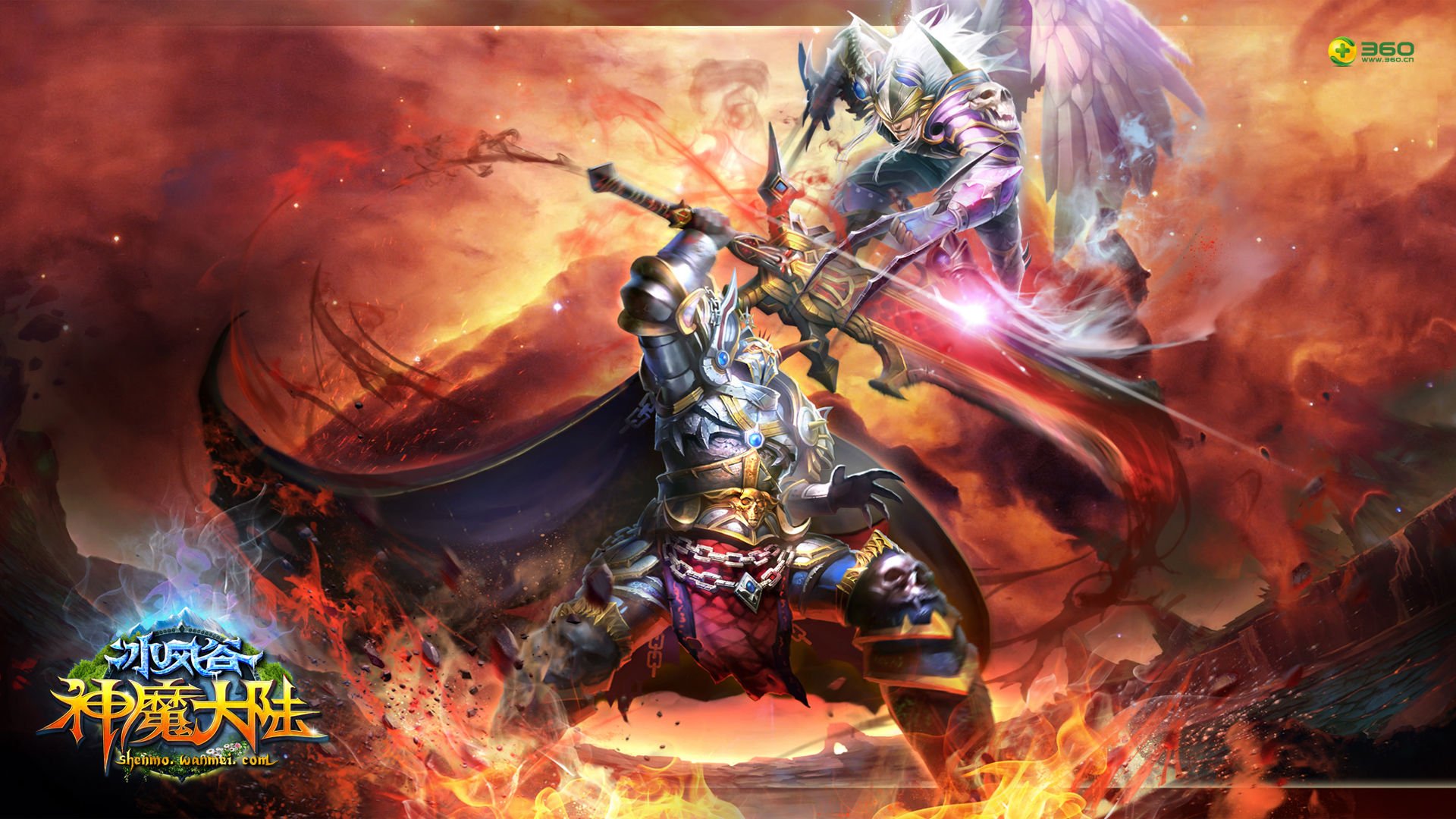 热门网游,神魔大陆,冰风谷