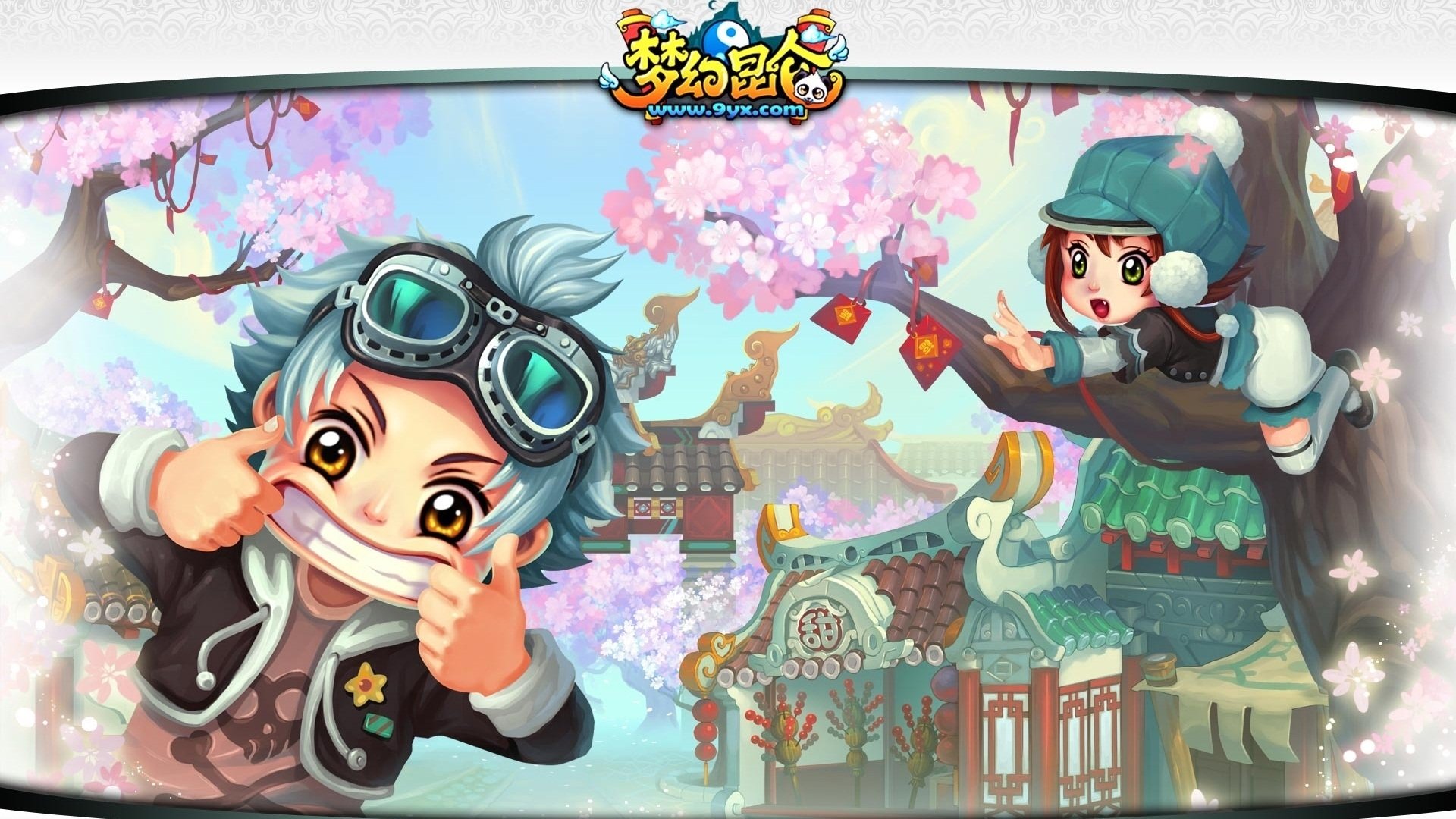 游戏,插画,梦幻昆仑,新春壁纸