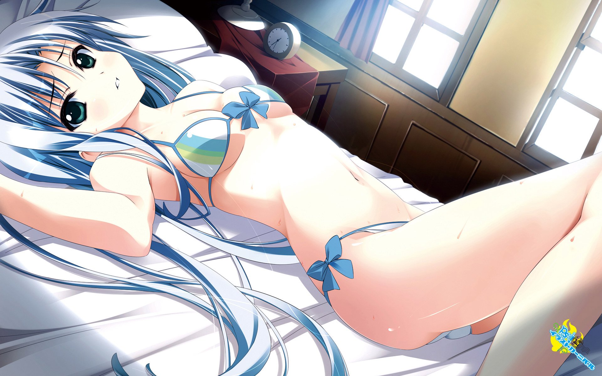 动漫,向日葵教会和漫长的暑假,萝莉,少女,卡通