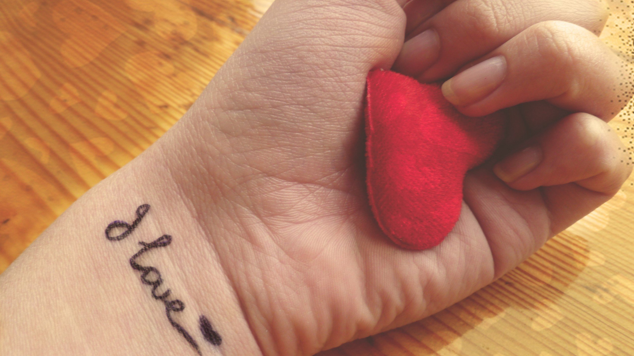 爱情美图,唯美温馨,手心的爱情