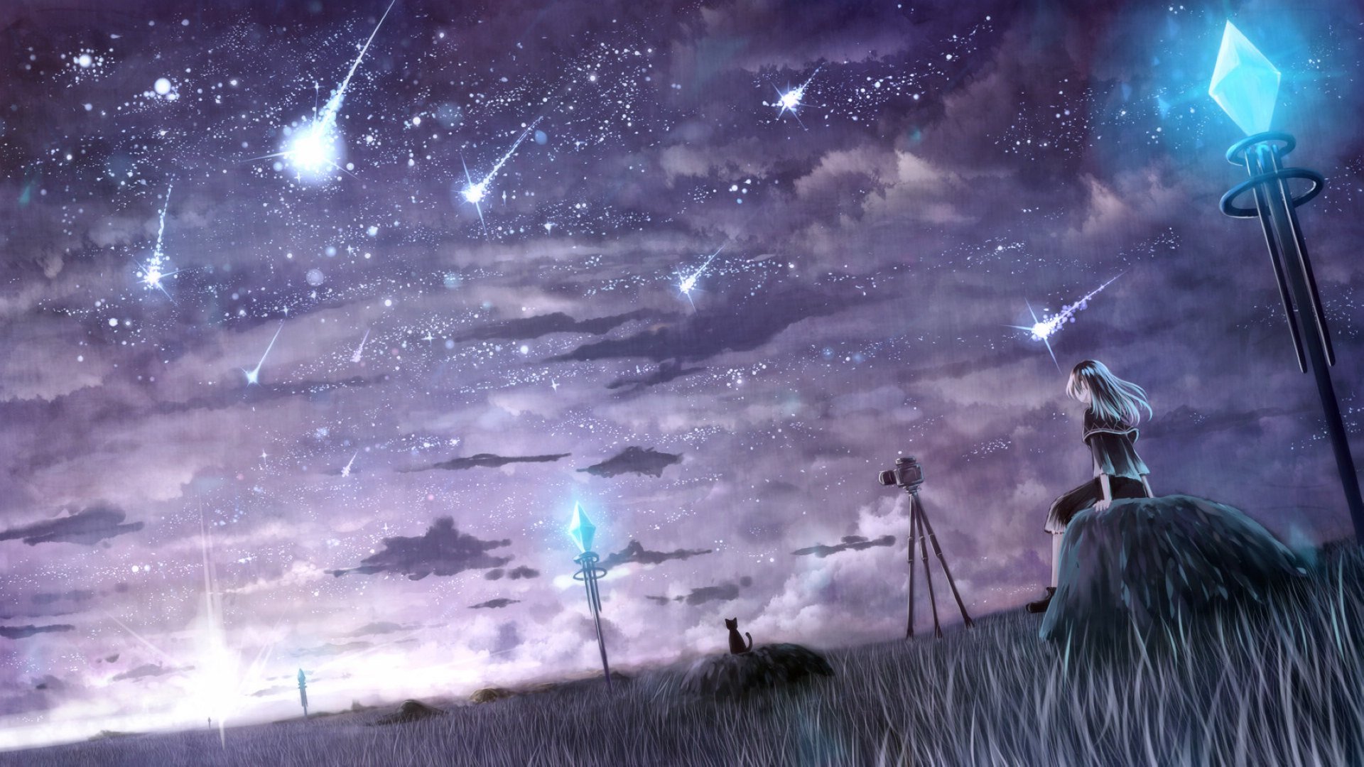 动漫,萤火虫之夏,儿童桌面专用