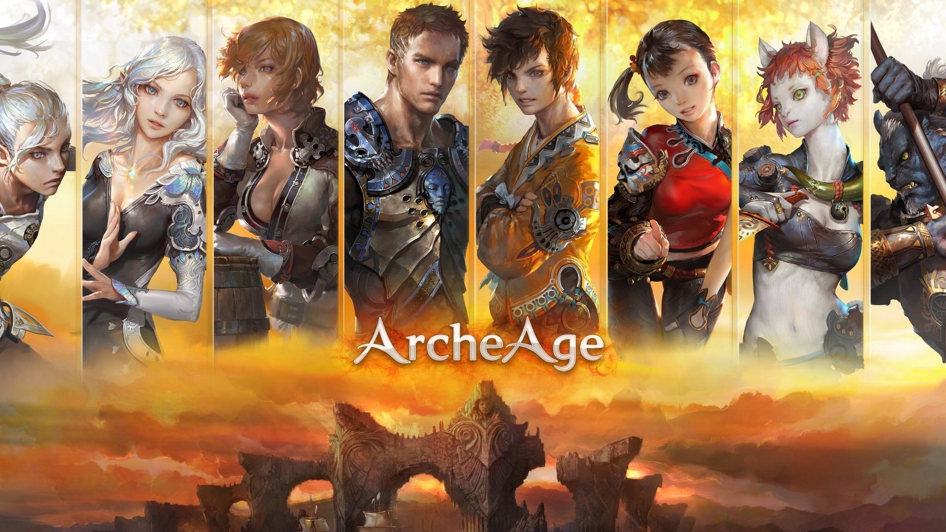 游戏,上古世纪,插画,角色,arche,age