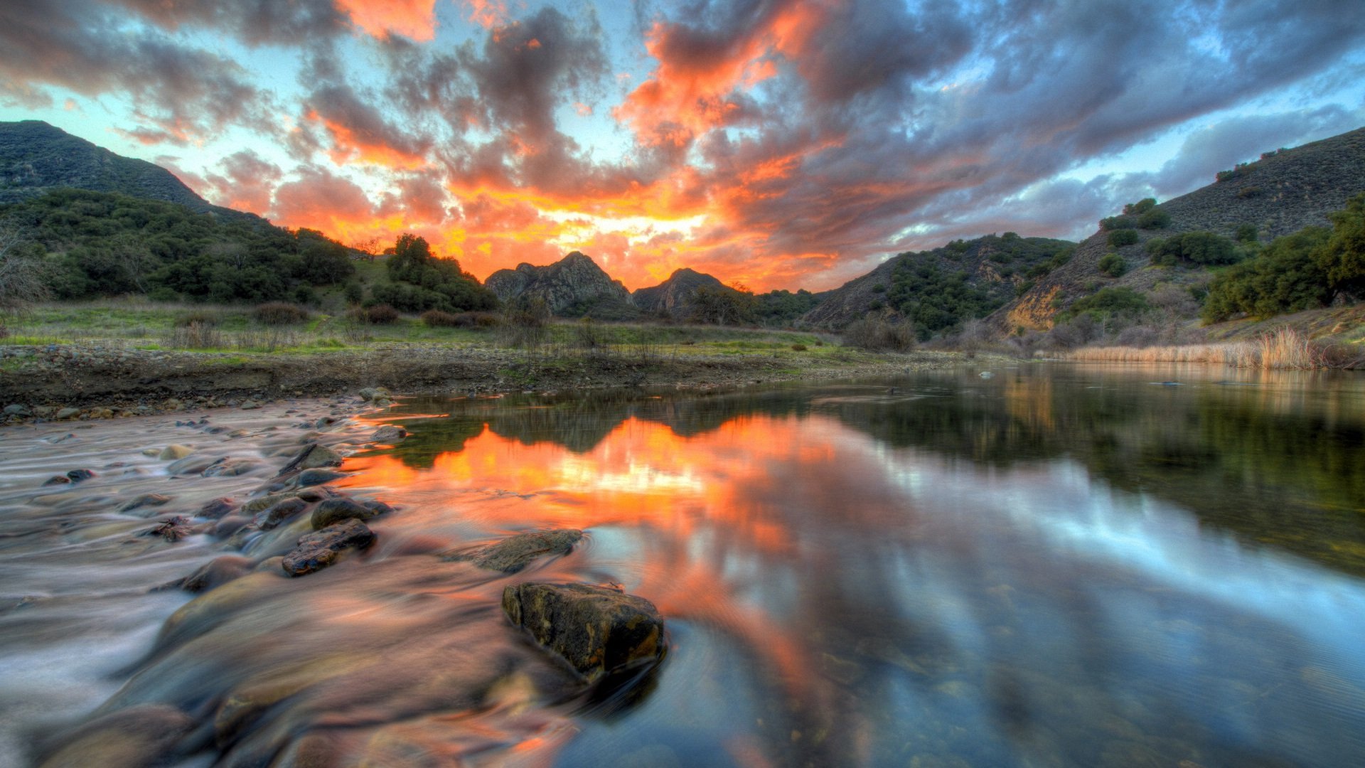 风景,马里布海滩,旅游胜地,儿童桌面专用