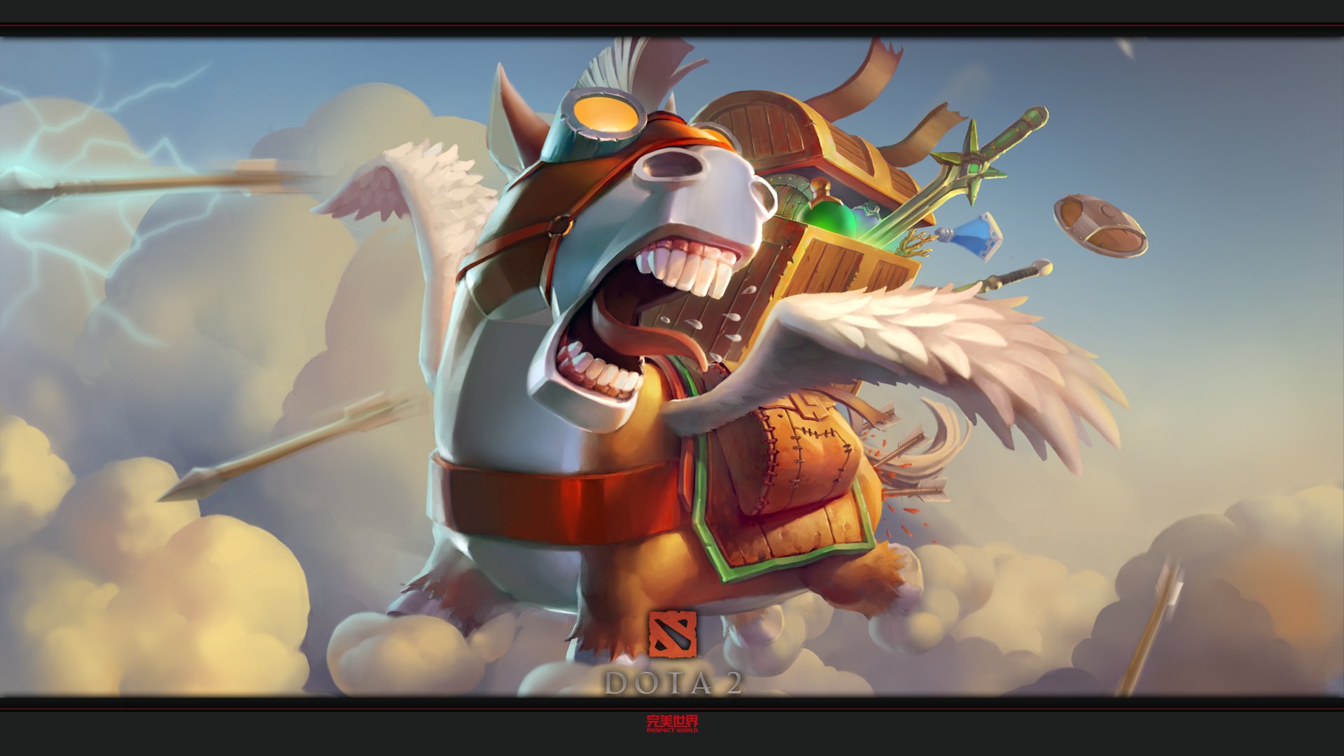 游戏,Cg图,插画,dota2